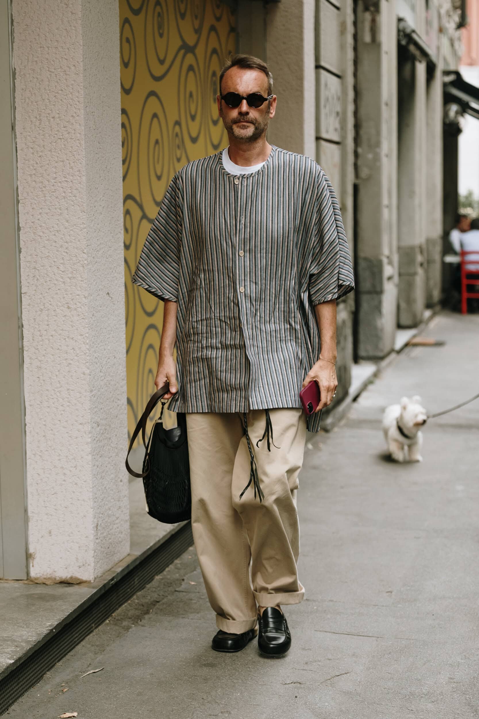 Milano Milan Men's Street Style Spring 2026 Shows