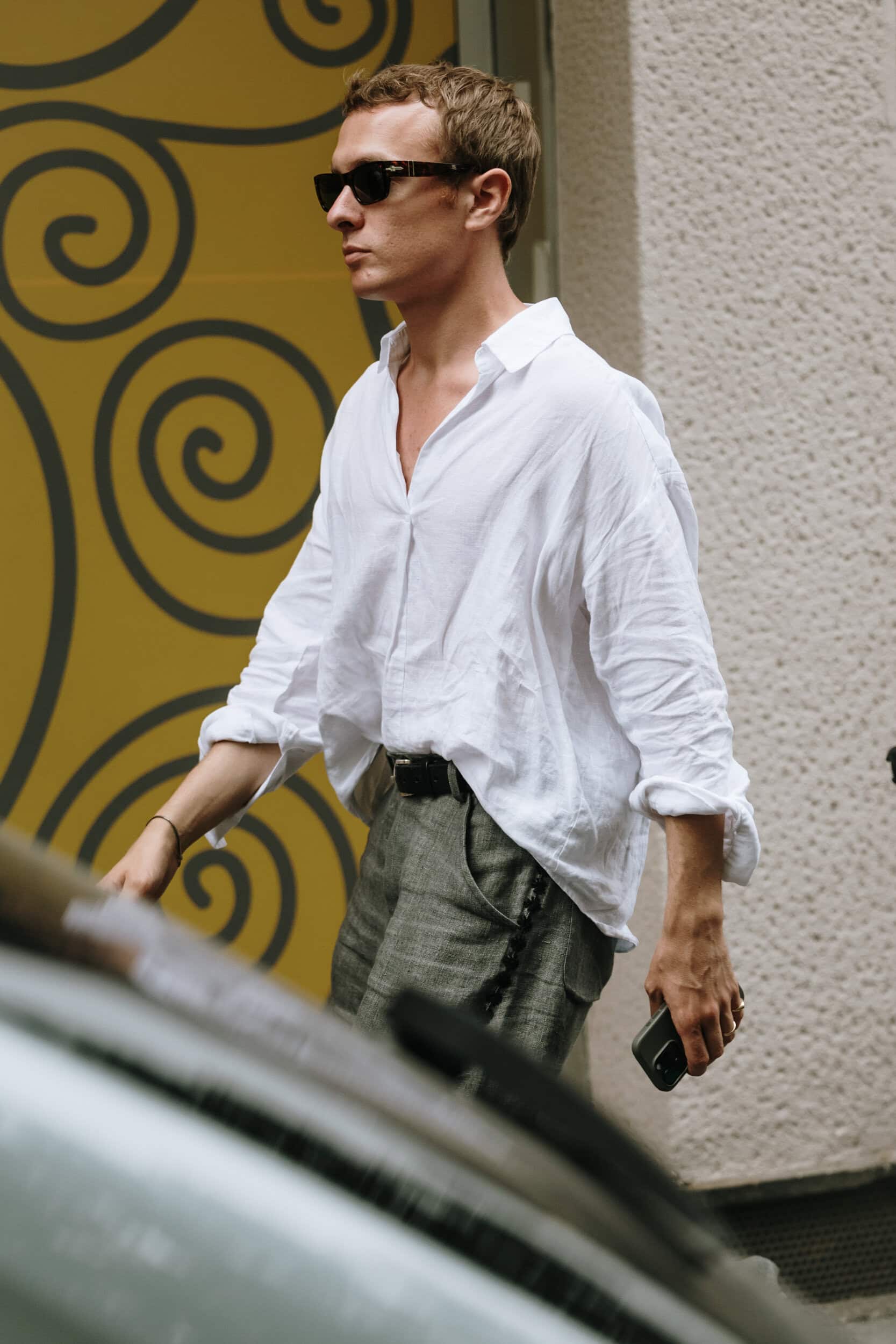 Milano Milan Men's Street Style Spring 2026 Shows