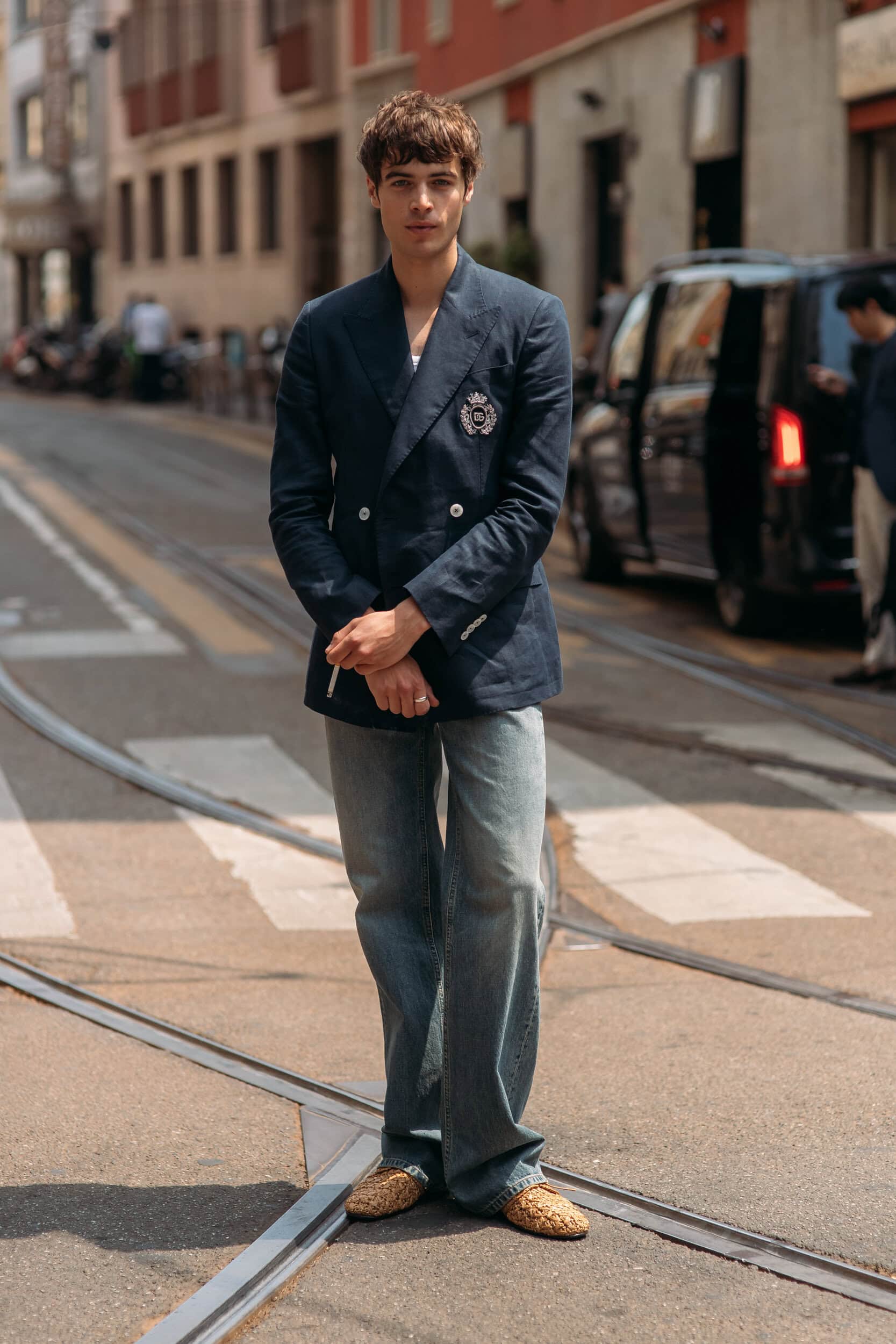 Milano Milan Men's Street Style Spring 2026 Shows