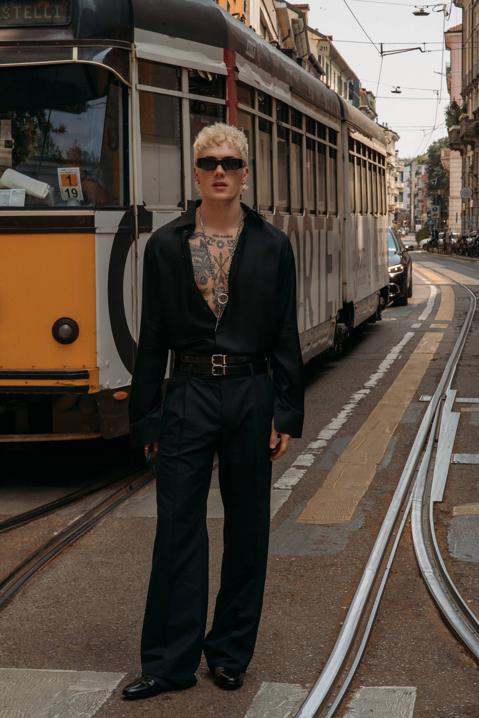 Milano Milan Men's Street Style Spring 2026 Shows