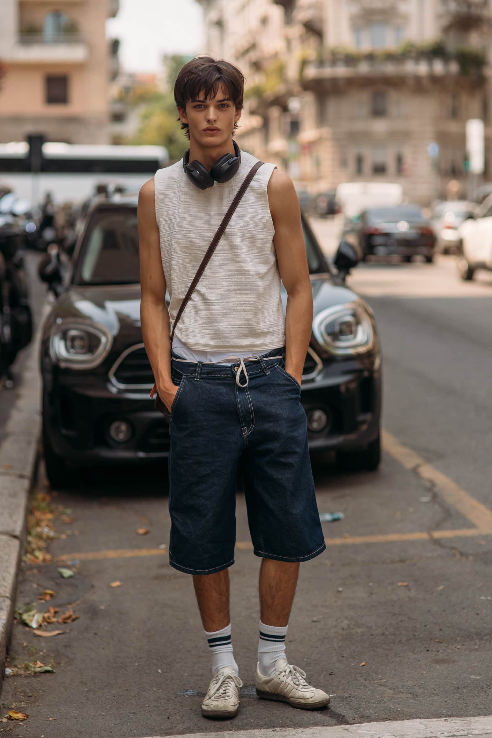 Milano Milan Men's Street Style Spring 2026 Shows