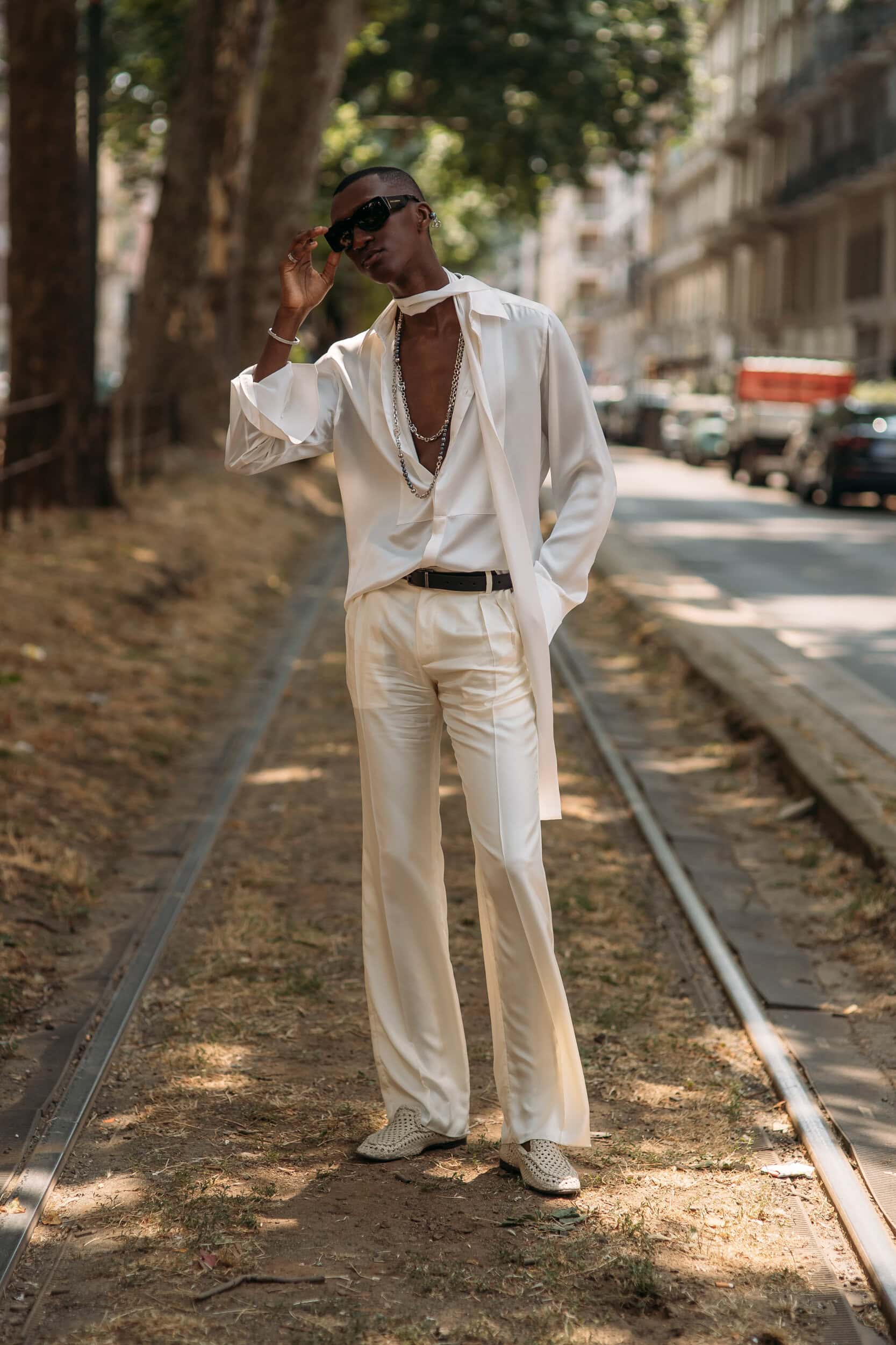 Milano Milan Men's Street Style Spring 2026 Shows
