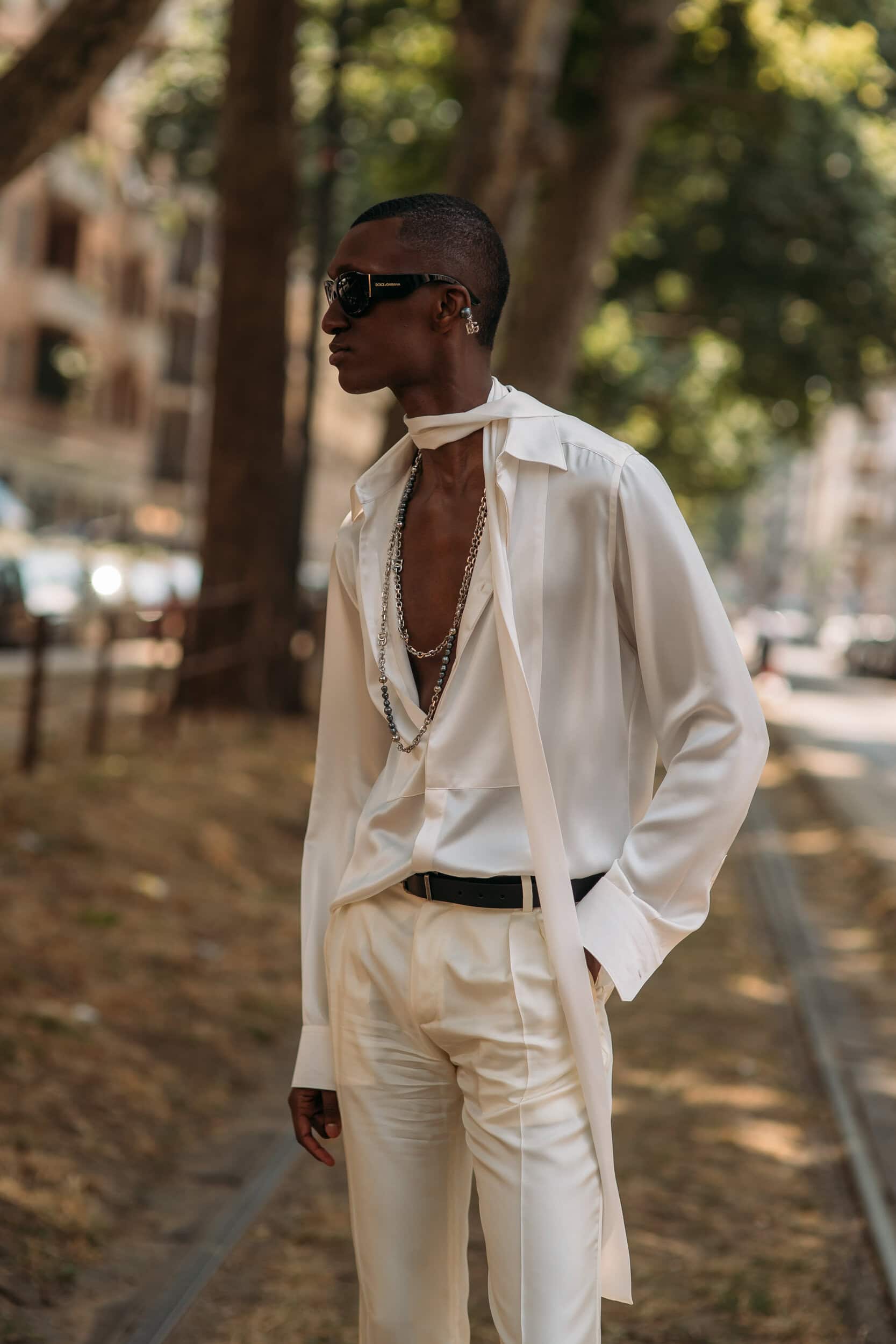 Milano Milan Men's Street Style Spring 2026 Shows