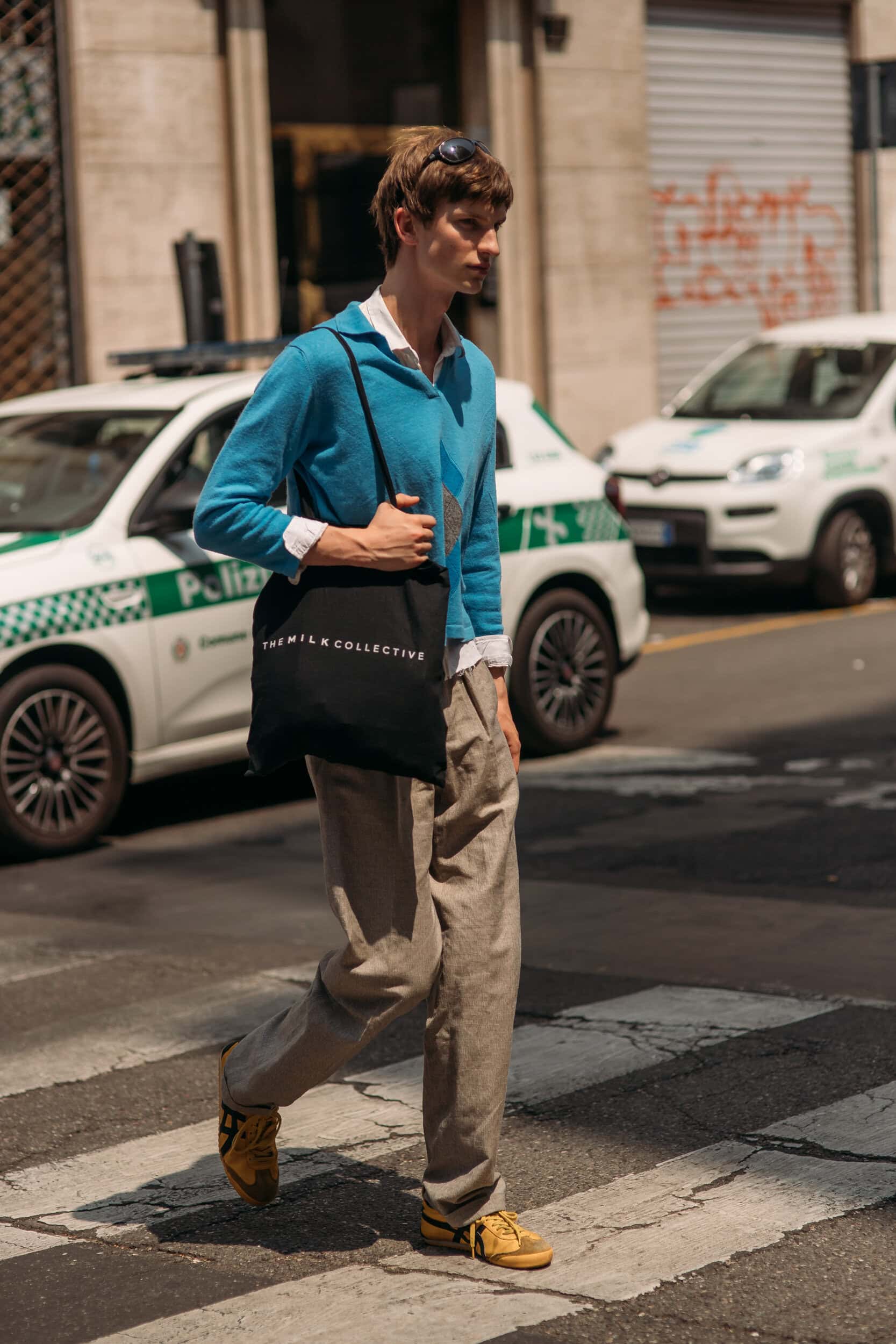 Milano Milan Men's Street Style Spring 2026 Shows