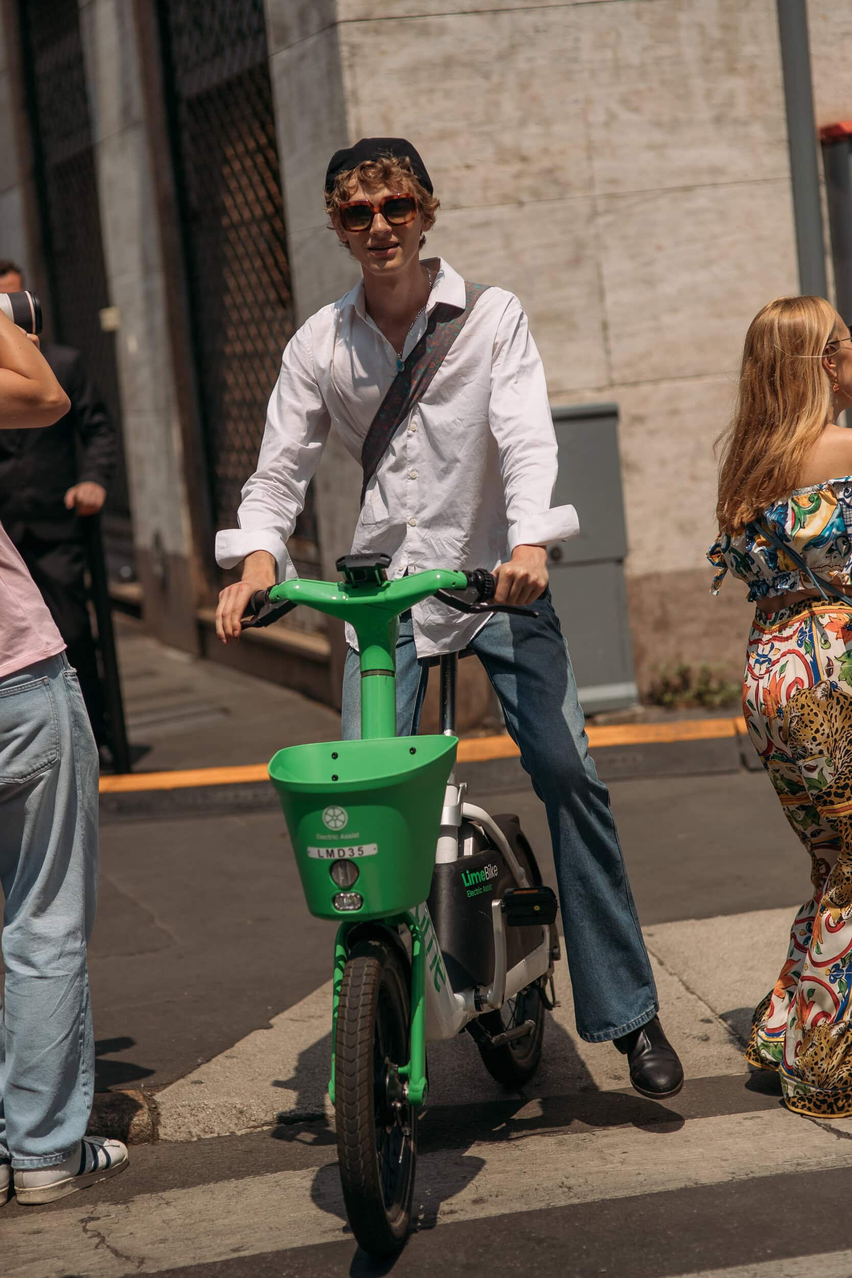 Milano Milan Men's Street Style Spring 2026 Shows