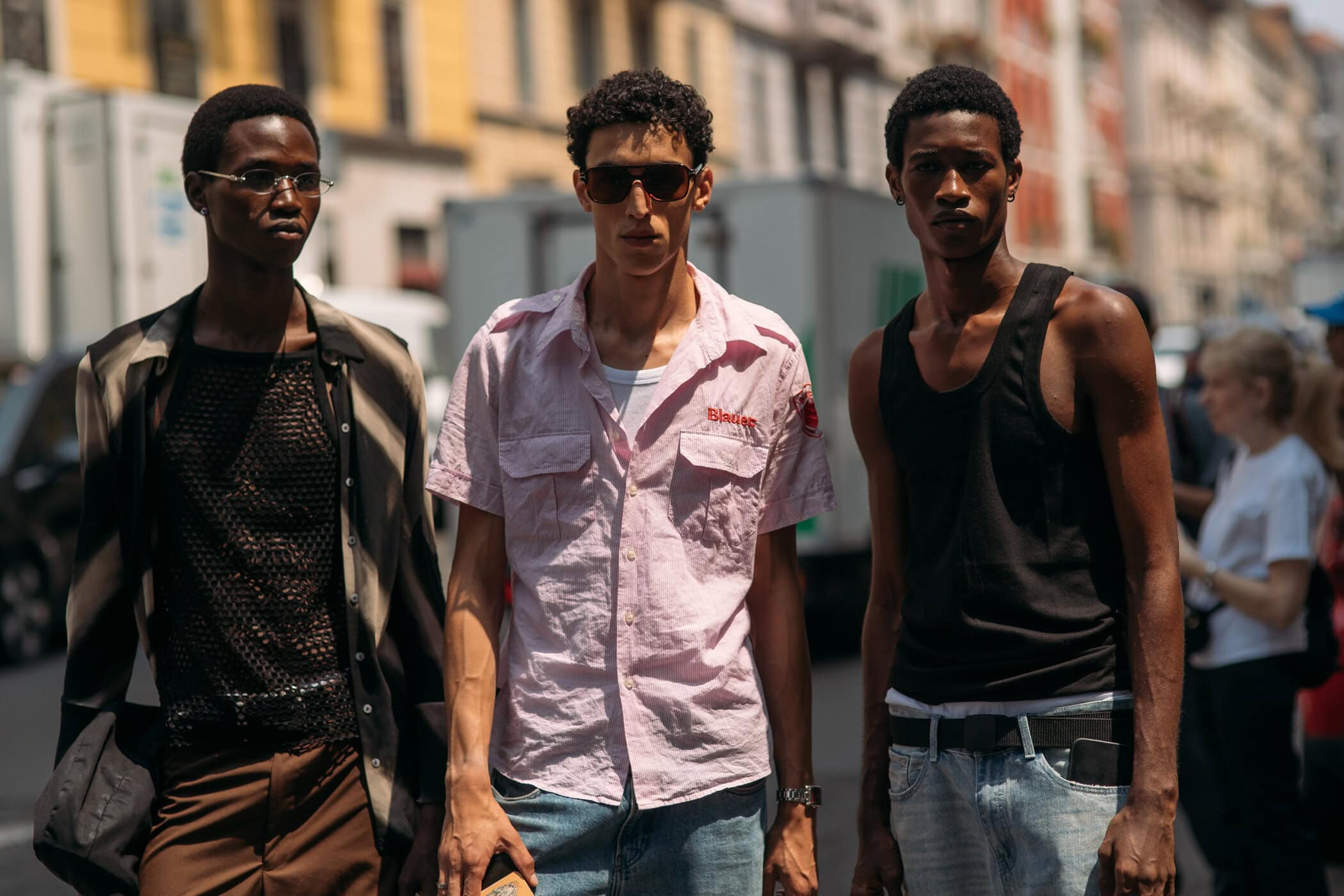 Milano Milan Men's Street Style Spring 2026 Shows