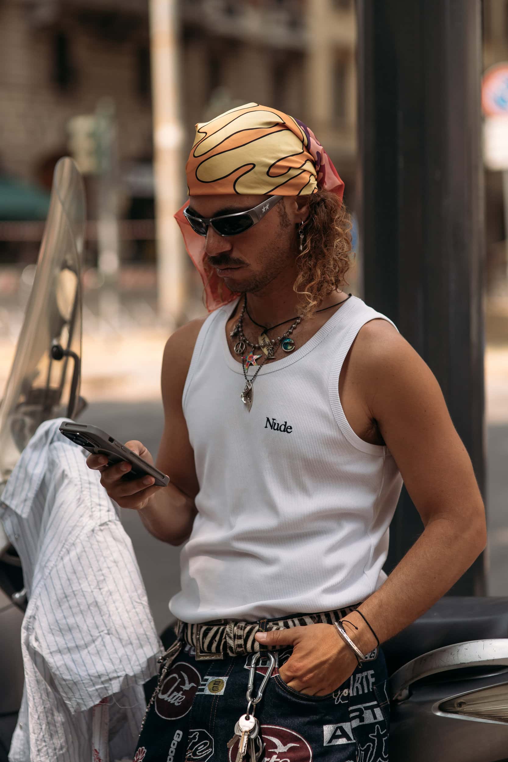Milano Milan Men's Street Style Spring 2026 Shows