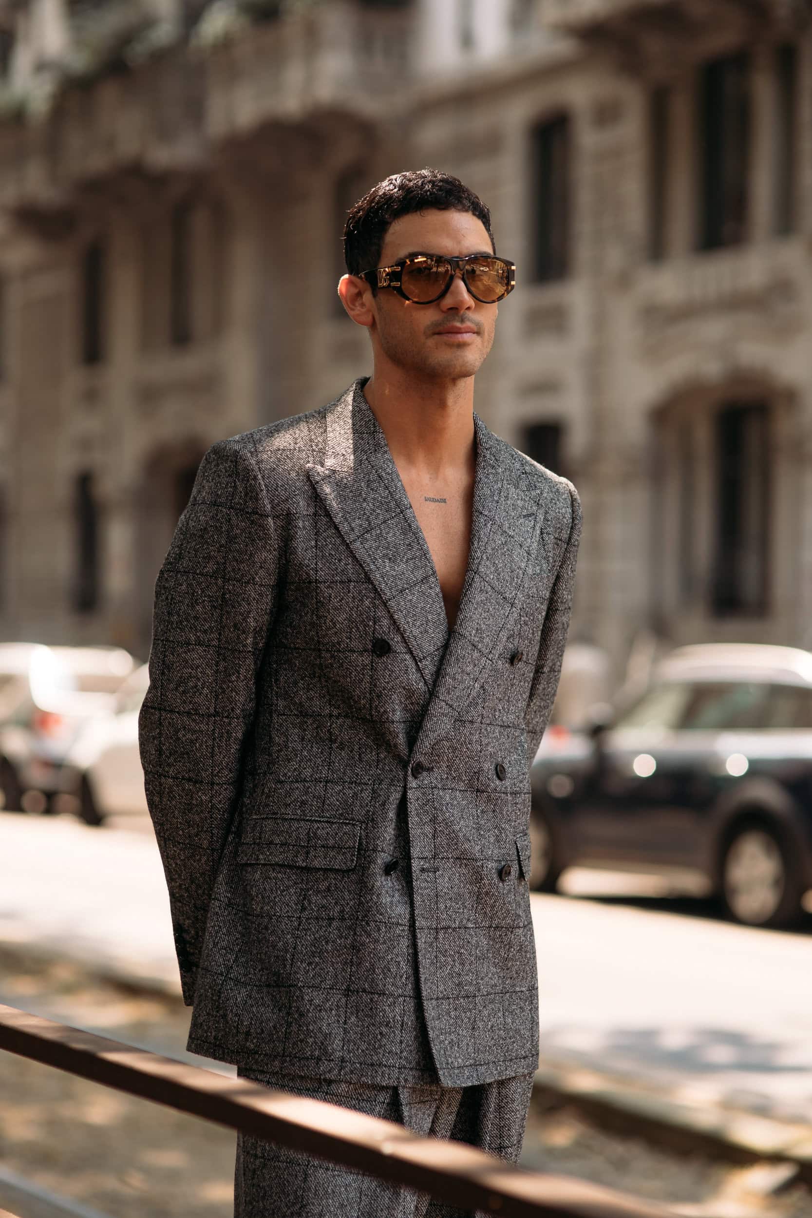 Milano Milan Men's Street Style Spring 2026 Shows