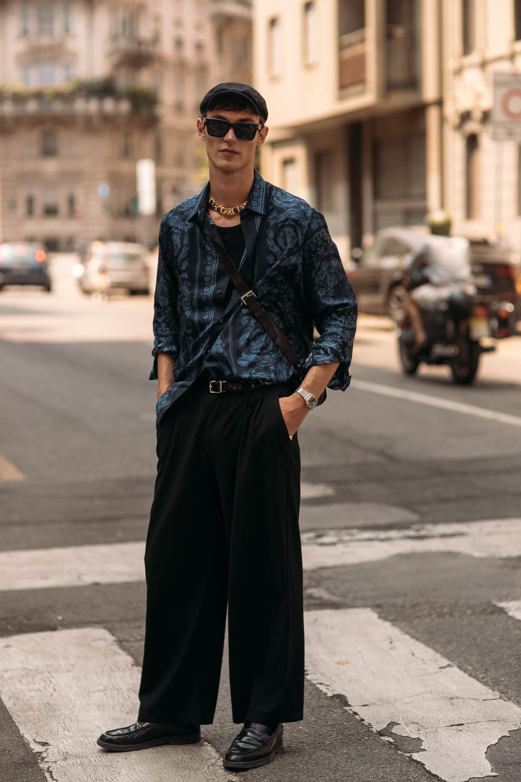Milano Milan Men's Street Style Spring 2026 Shows