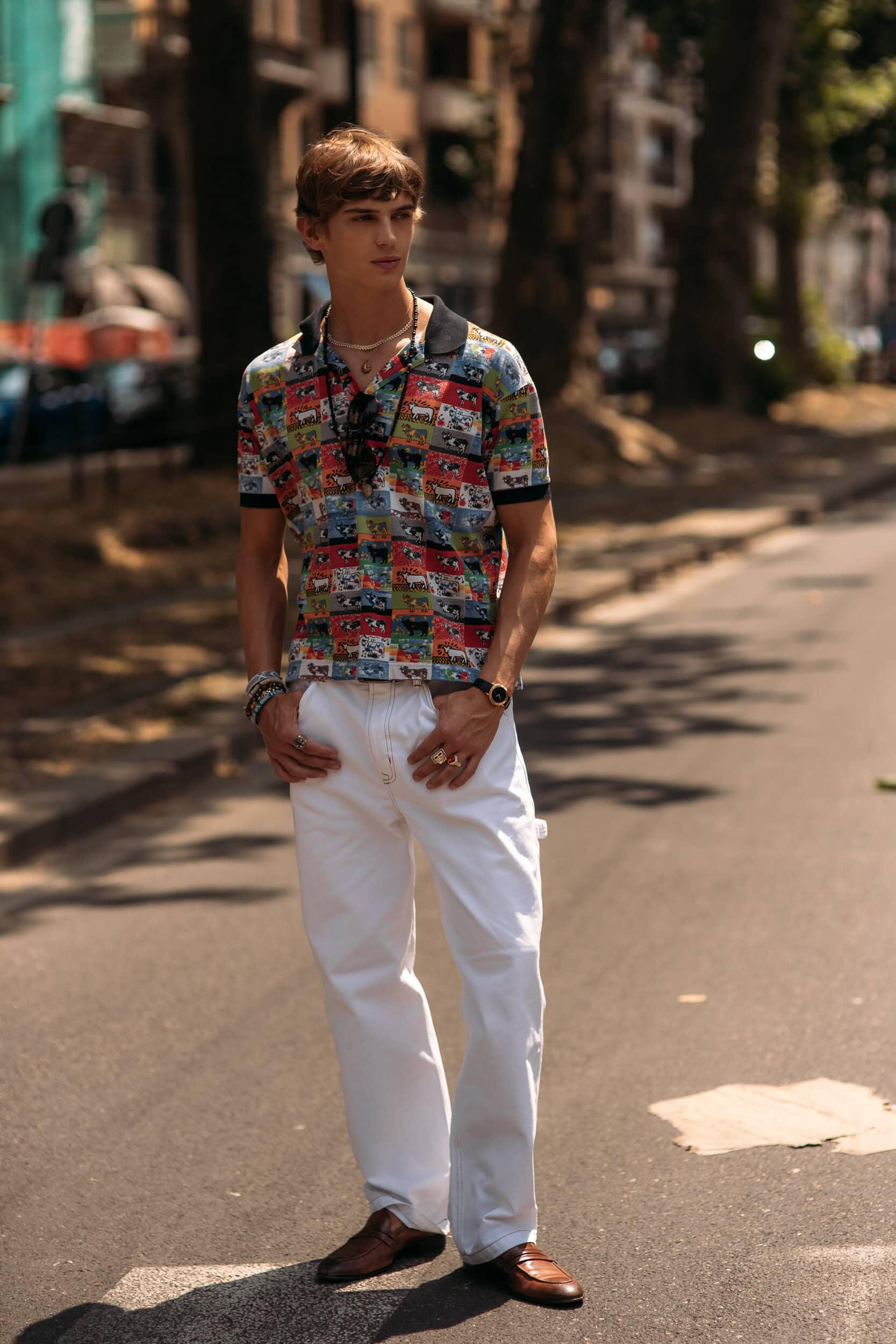 Milano Milan Men's Street Style Spring 2026 Shows