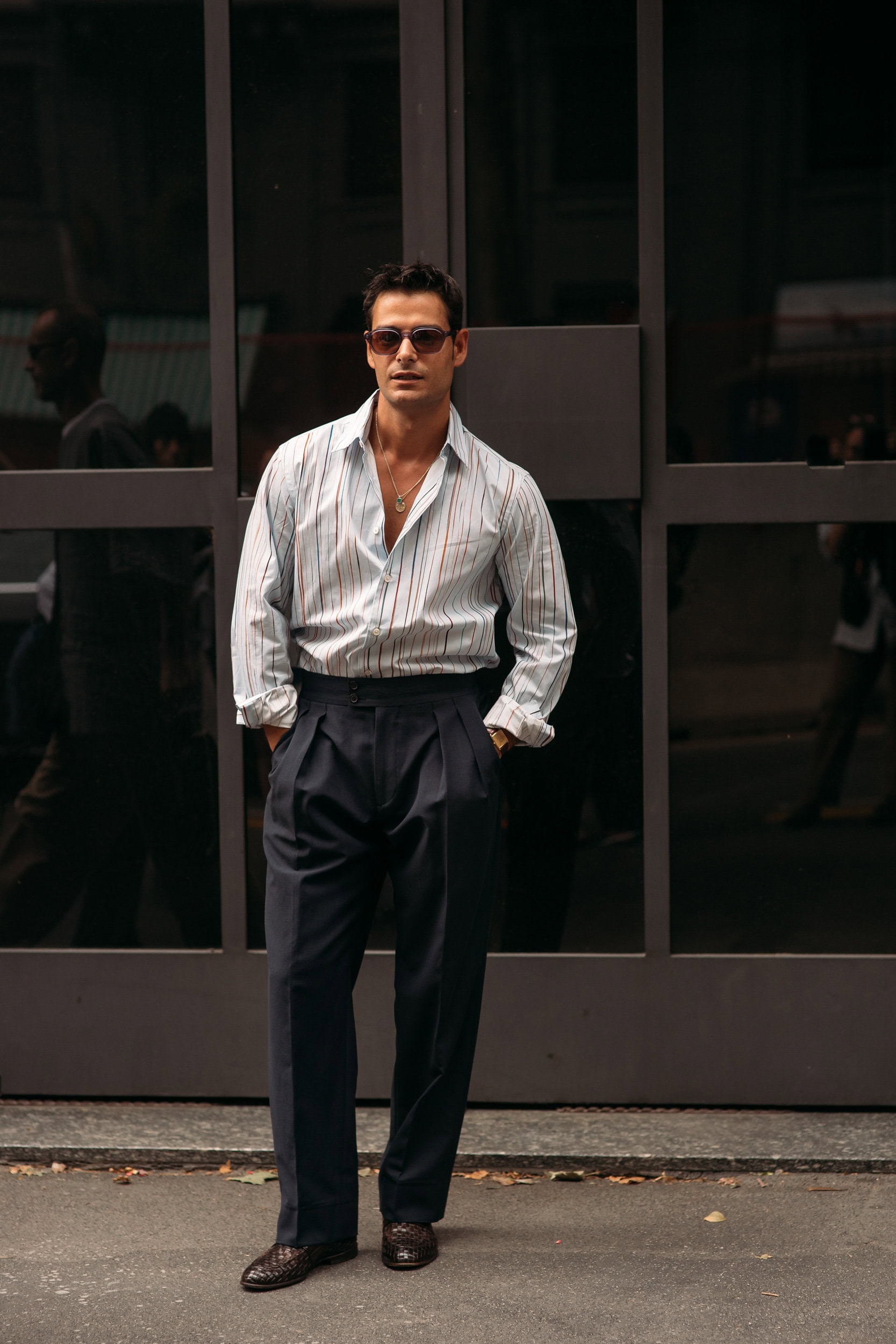 Milano Milan Men's Street Style Spring 2026 Shows