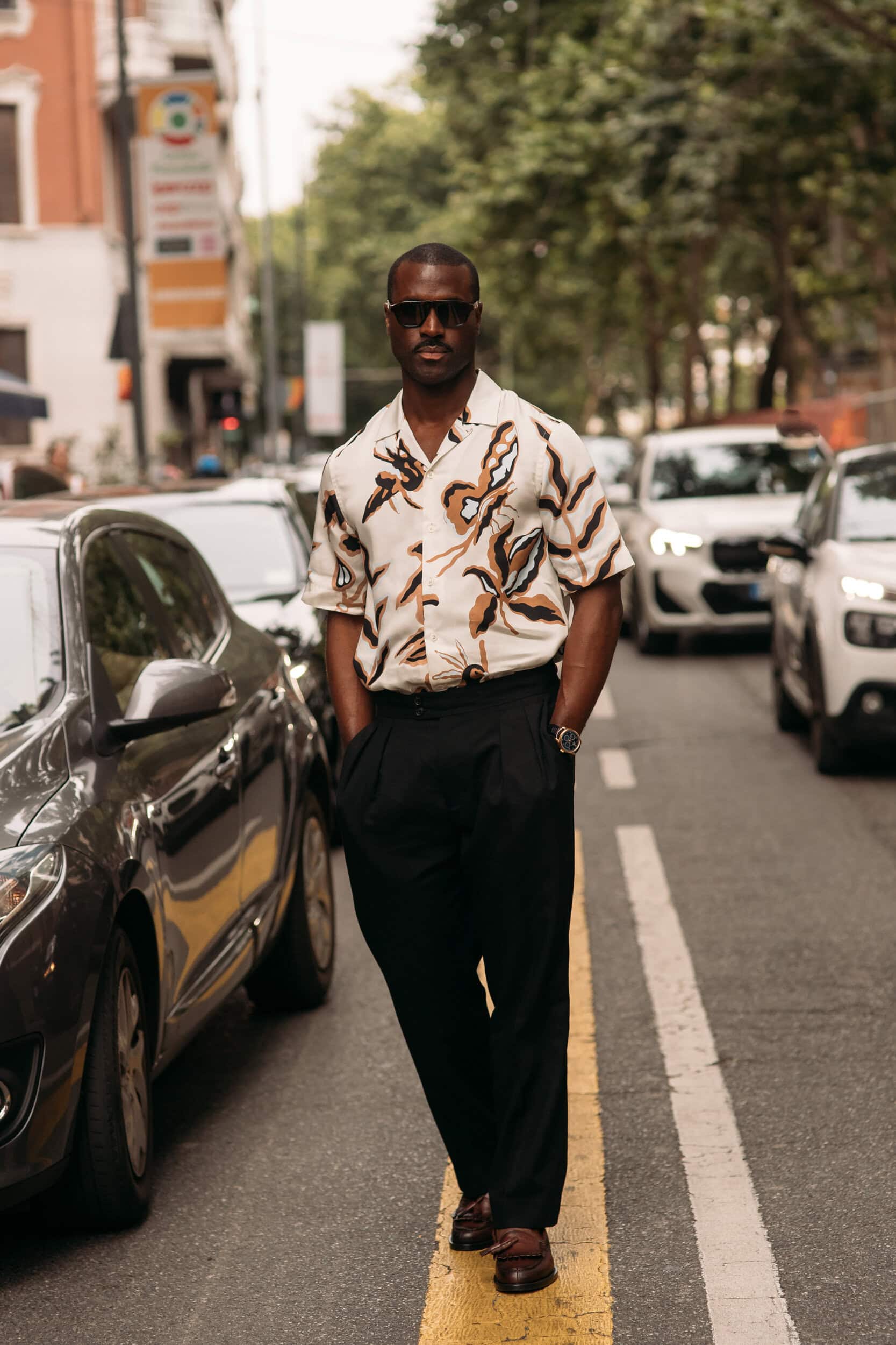 Milano Milan Men's Street Style Spring 2026 Shows
