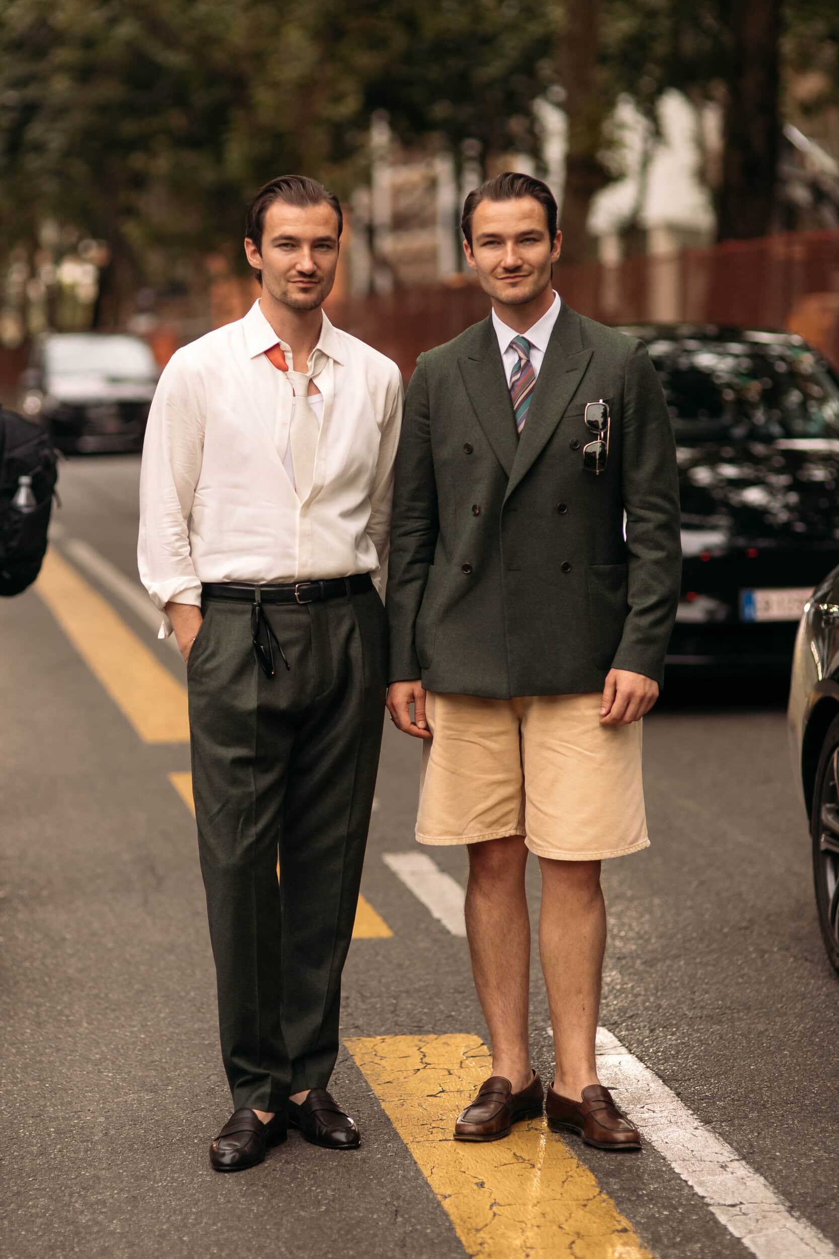 Milano Milan Men's Street Style Spring 2026 Shows