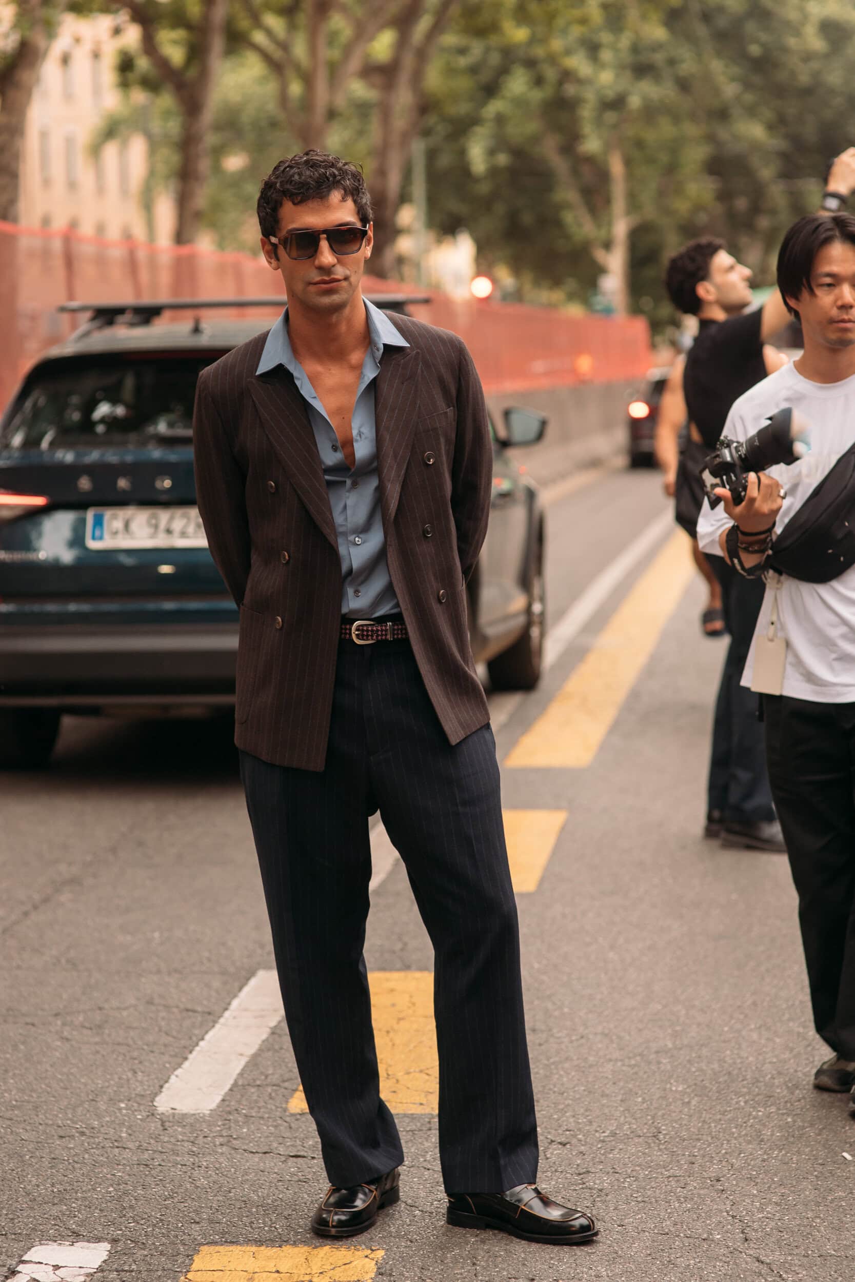 Milano Milan Men's Street Style Spring 2026 Shows