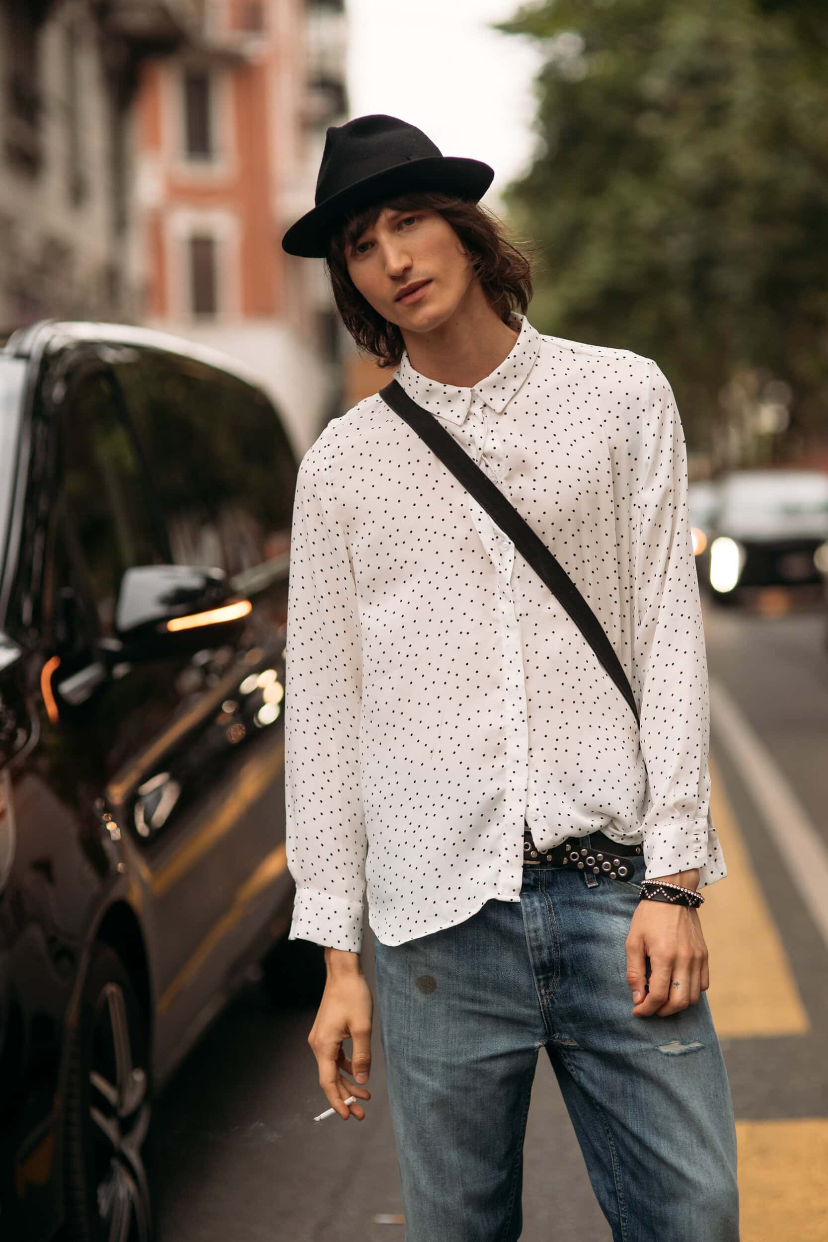 Milano Milan Men's Street Style Spring 2026 Shows