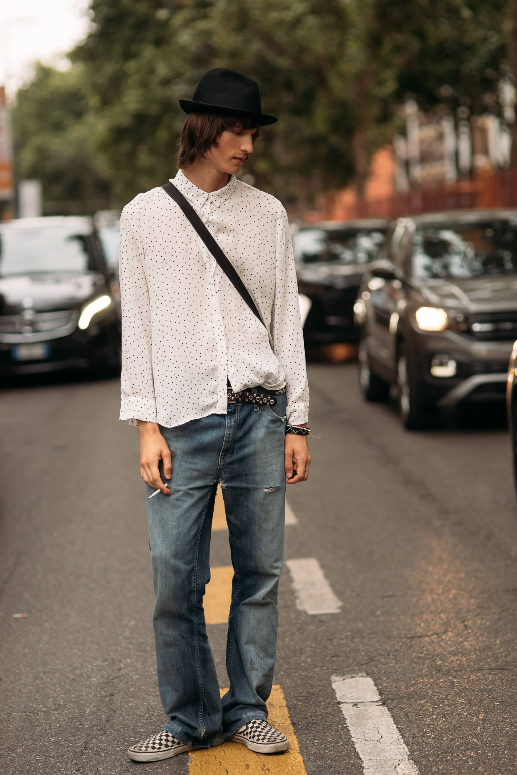 Milano Milan Men's Street Style Spring 2026 Shows
