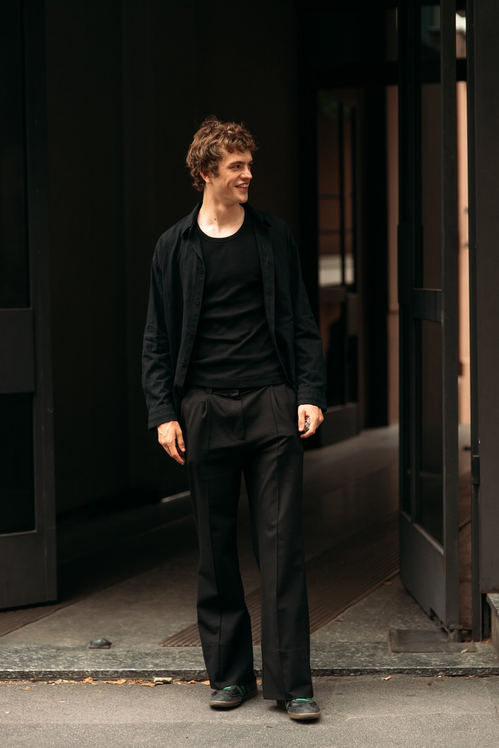 Milano Milan Men's Street Style Spring 2026 Shows