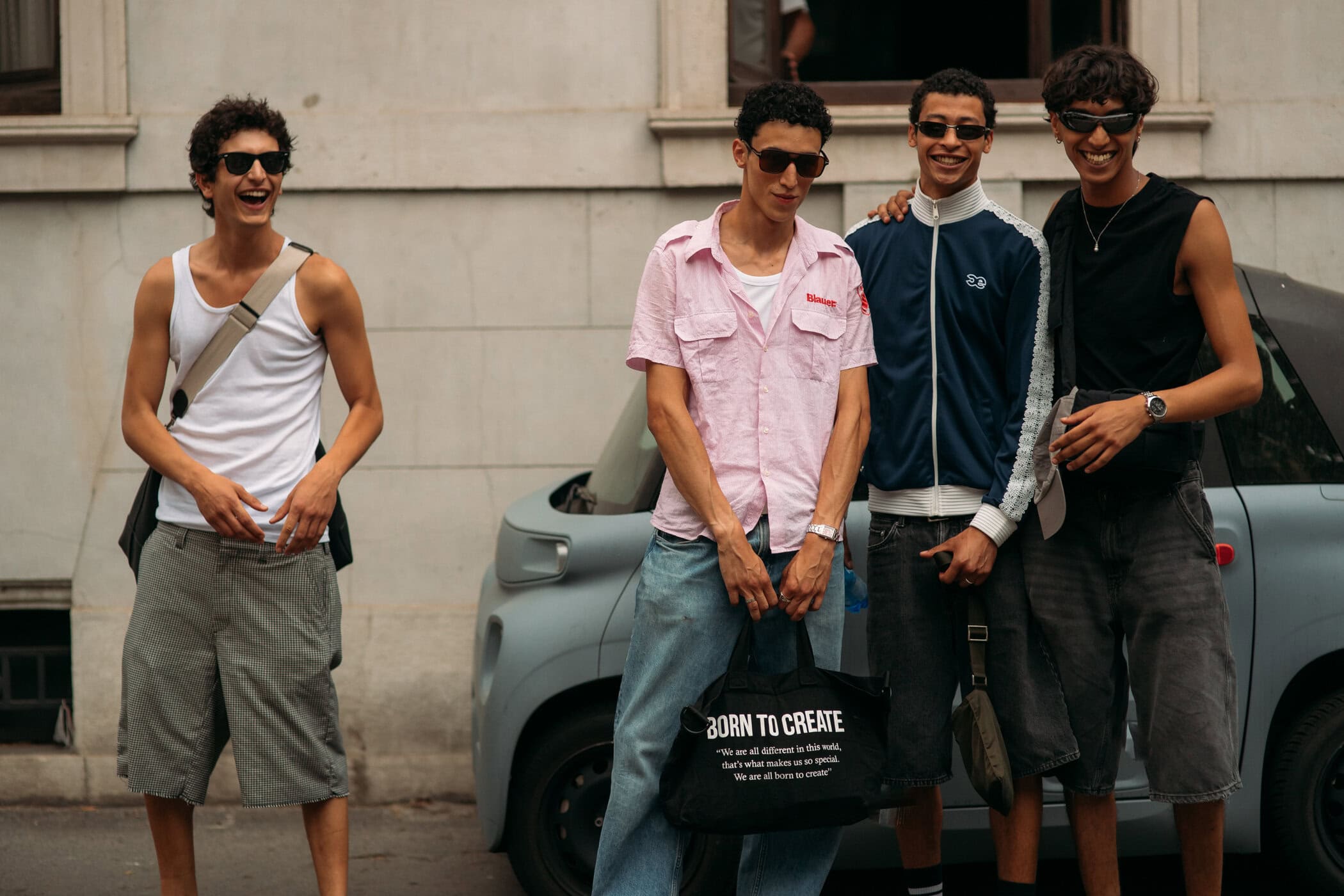 Milano Milan Men's Street Style Spring 2026 Shows