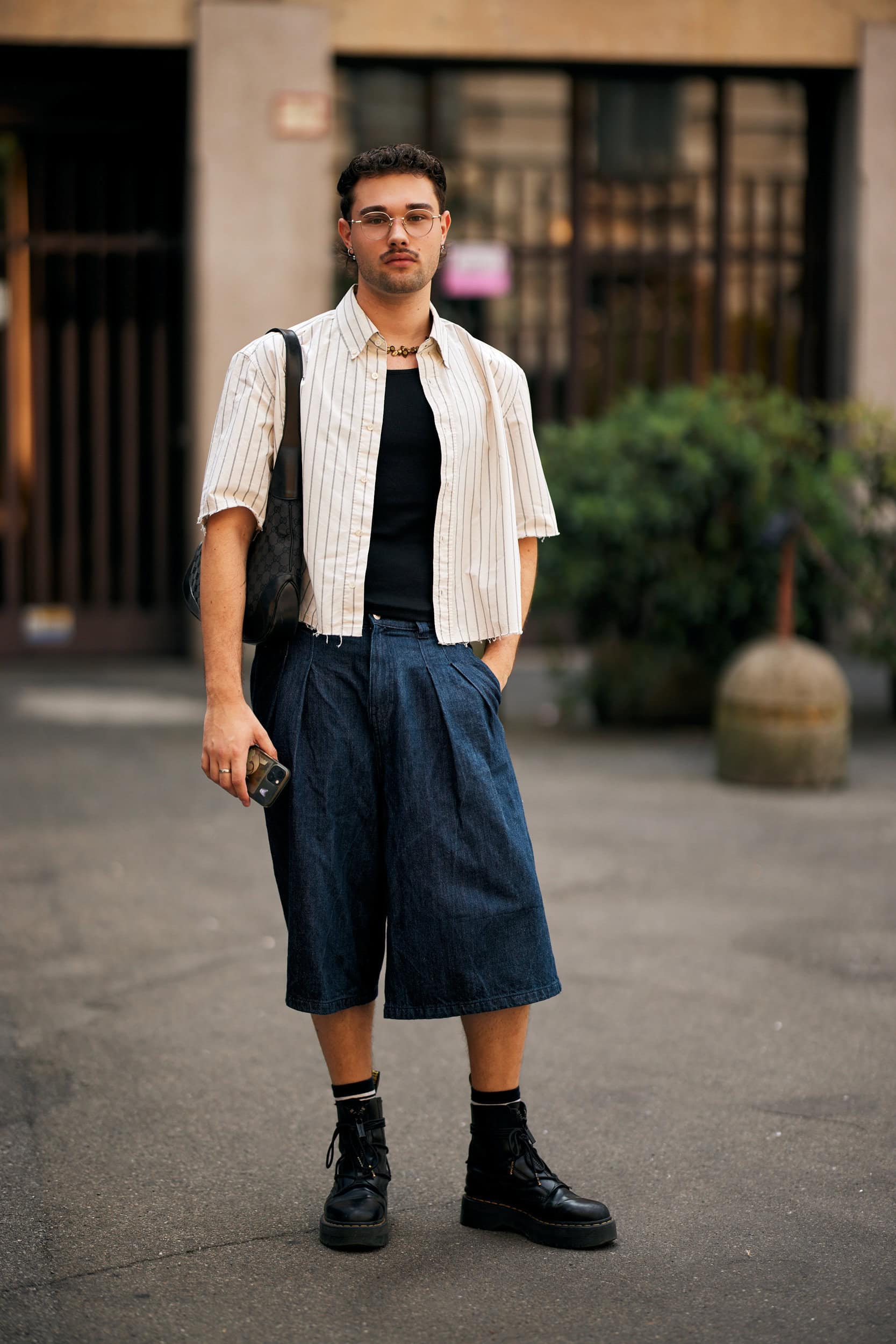 Milano Milan Men's Street Style Spring 2026 Shows