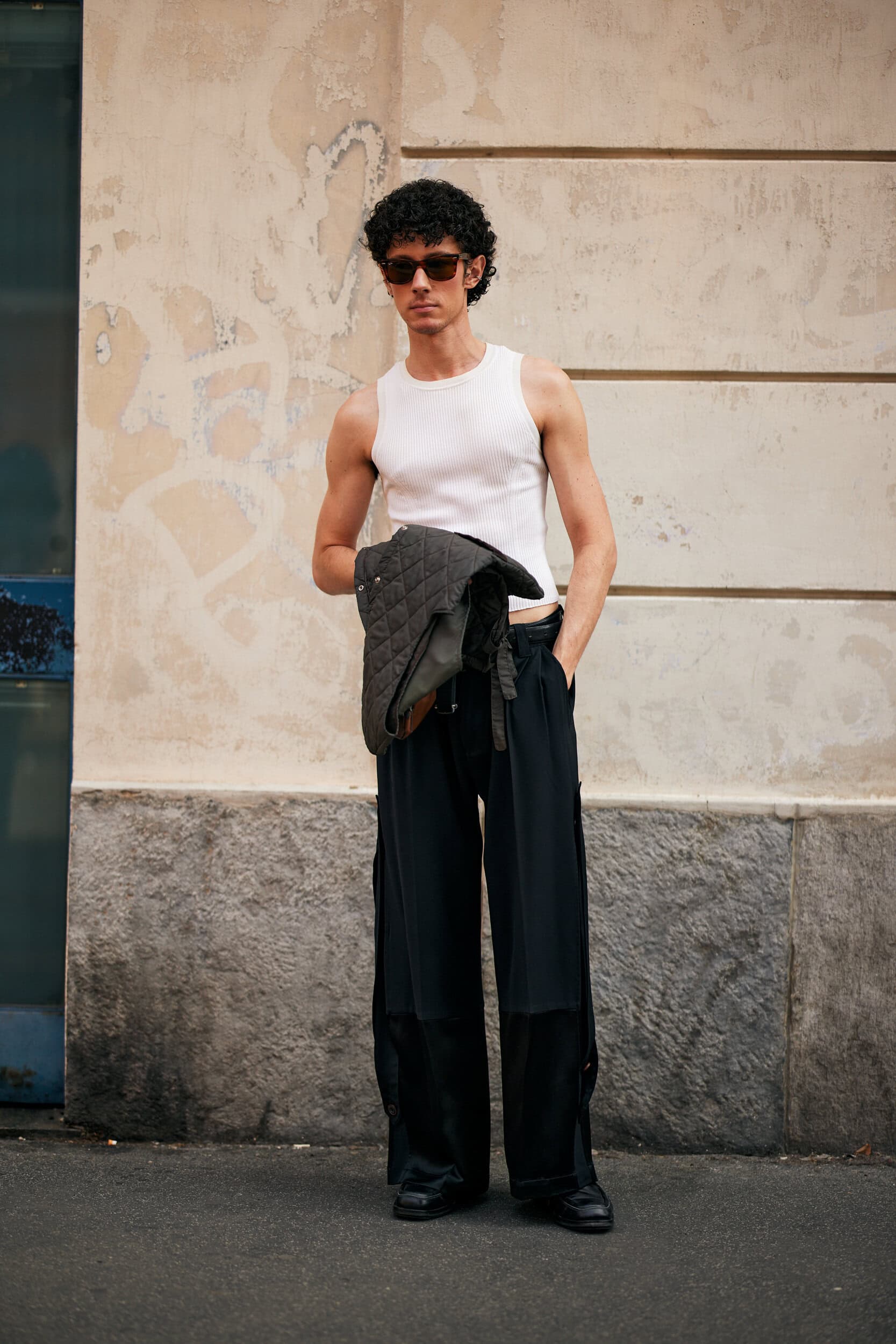 Milano Milan Men's Street Style Spring 2026 Shows