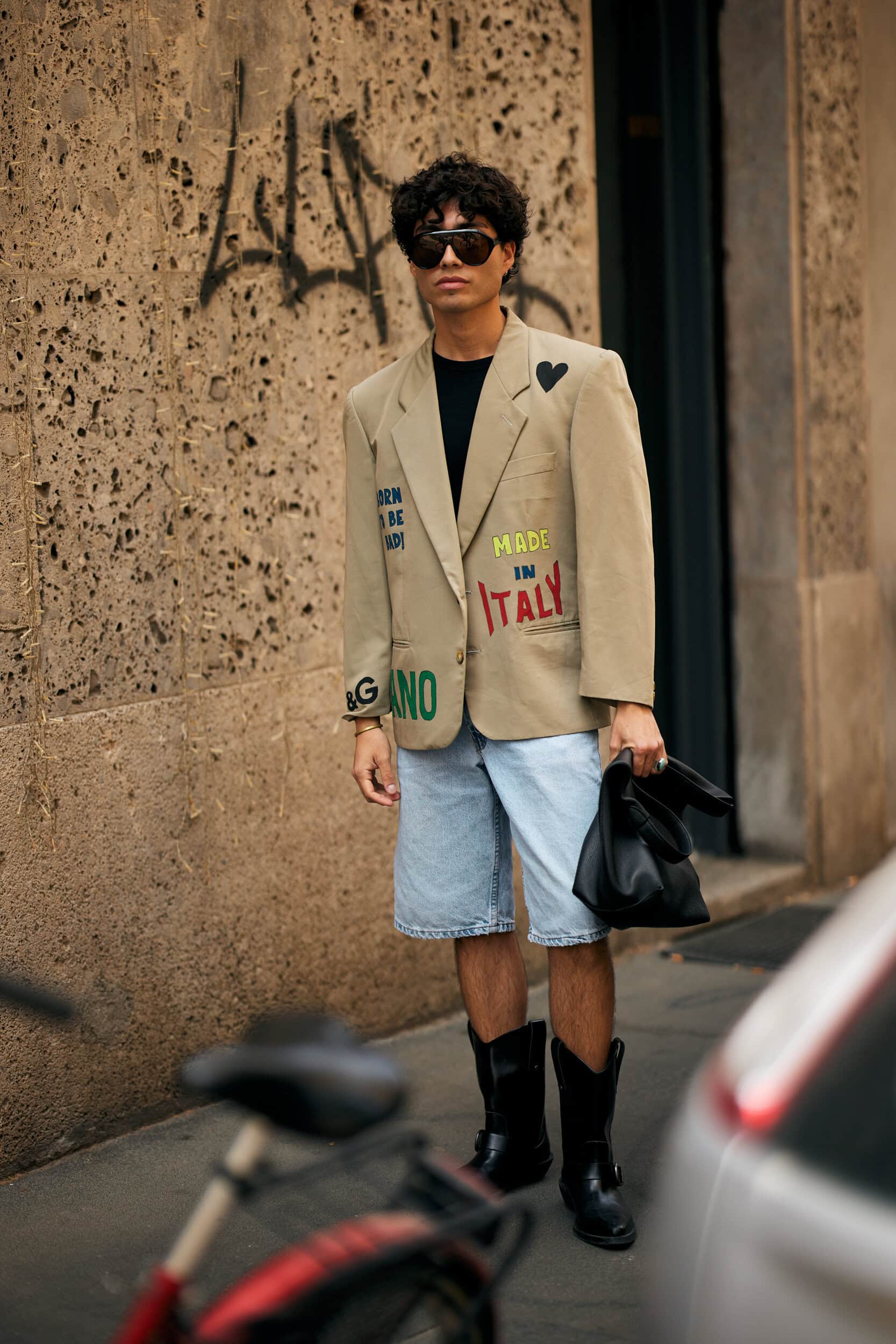Milano Milan Men's Street Style Spring 2026 Shows