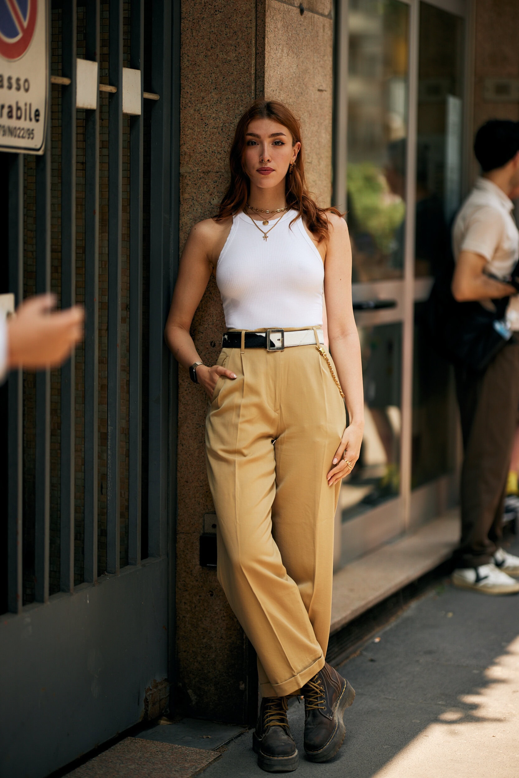 Milano Milan Men's Street Style Spring 2026 Shows