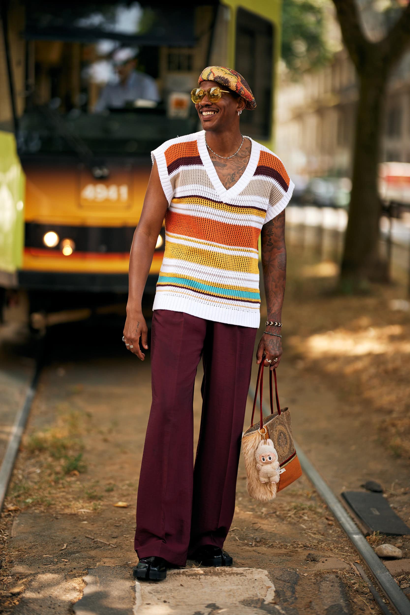 Milano Milan Men's Street Style Spring 2026 Shows