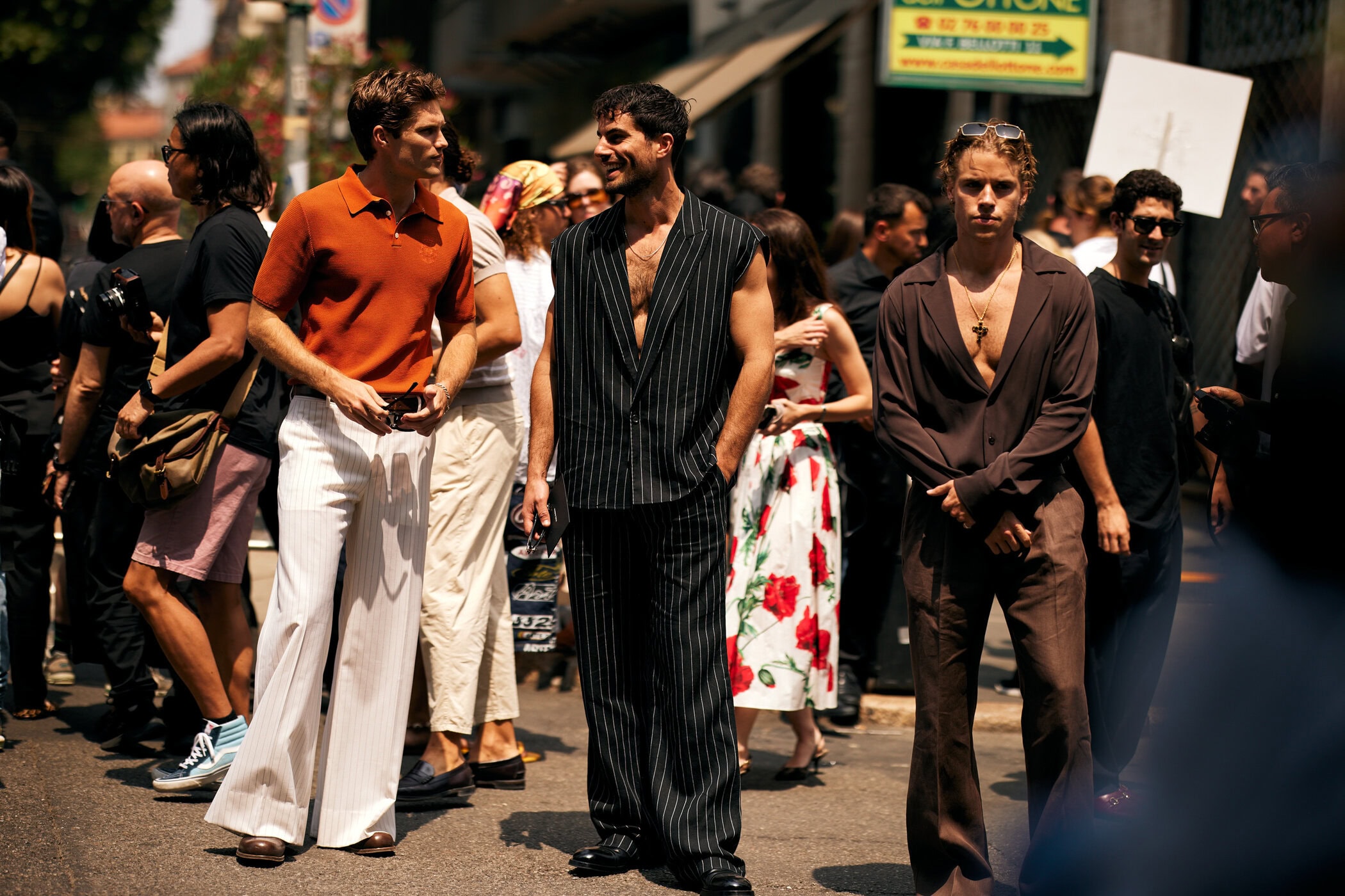 Milano Milan Men's Street Style Spring 2026 Shows