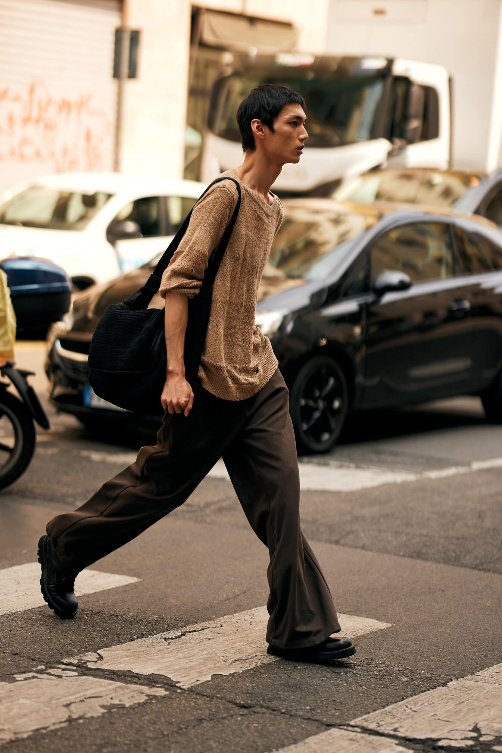 Milano Milan Men's Street Style Spring 2026 Shows