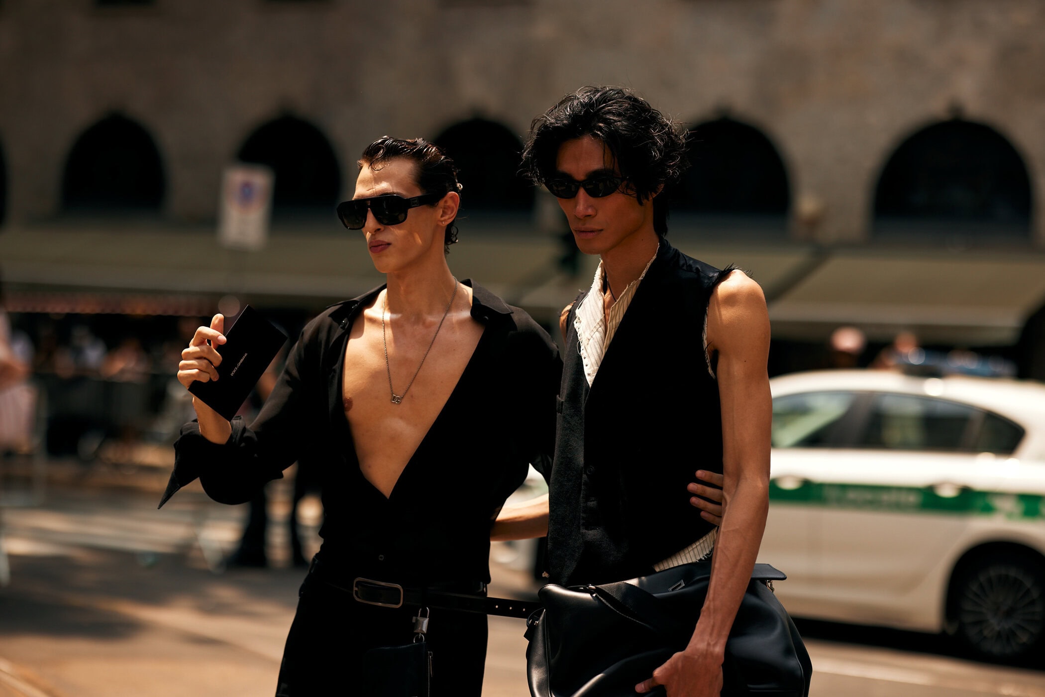 Milano Milan Men's Street Style Spring 2026 Shows