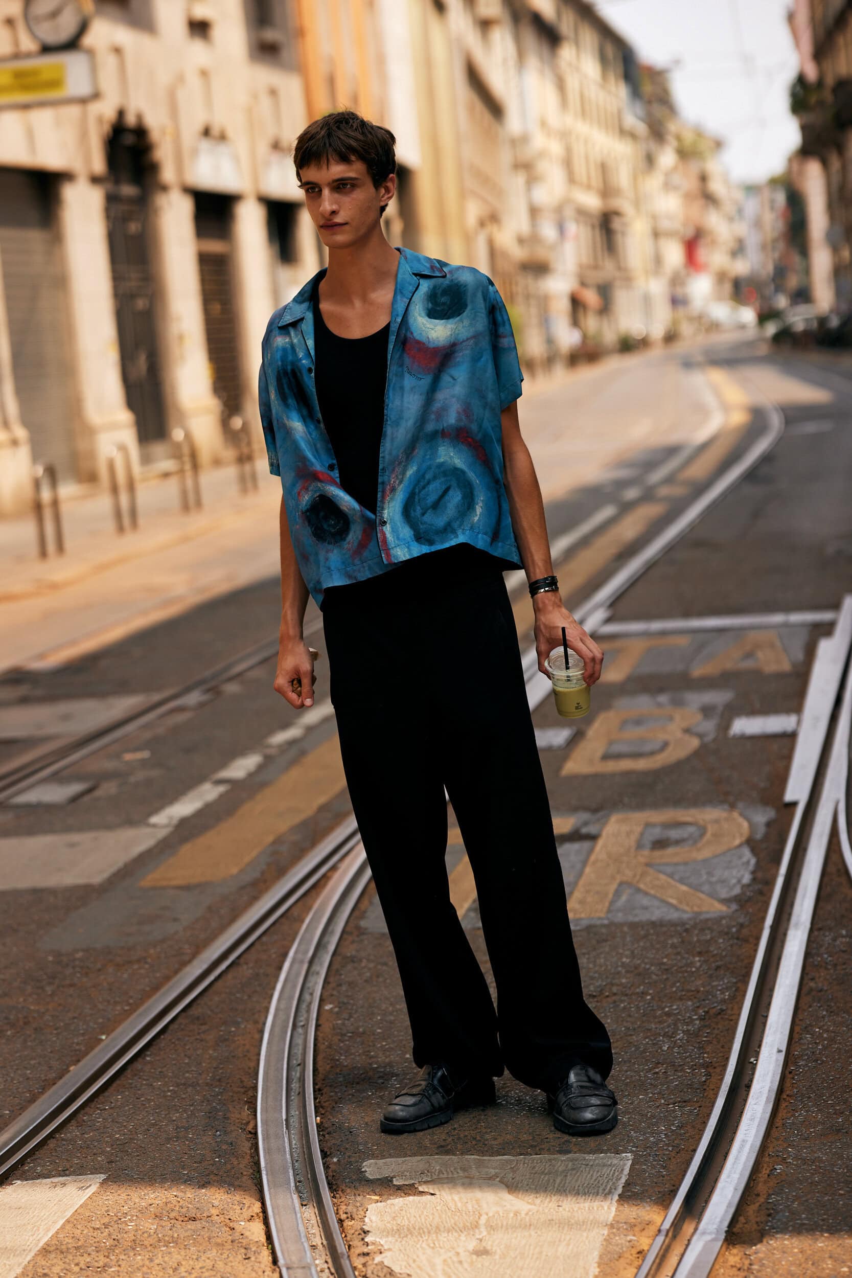Milano Milan Men's Street Style Spring 2026 Shows