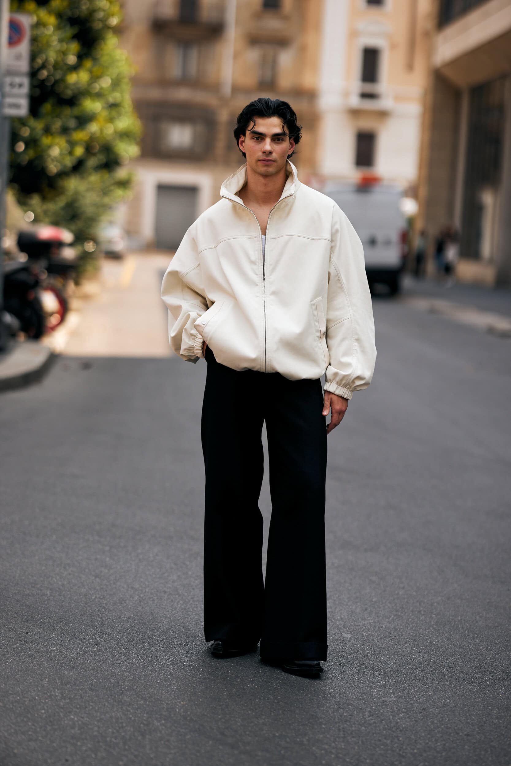Milano Milan Men's Street Style Spring 2026 Shows