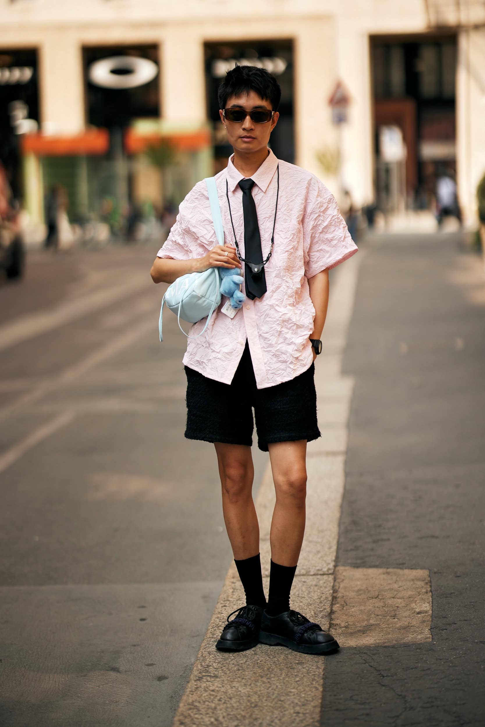 Milano Milan Men's Street Style Spring 2026 Shows