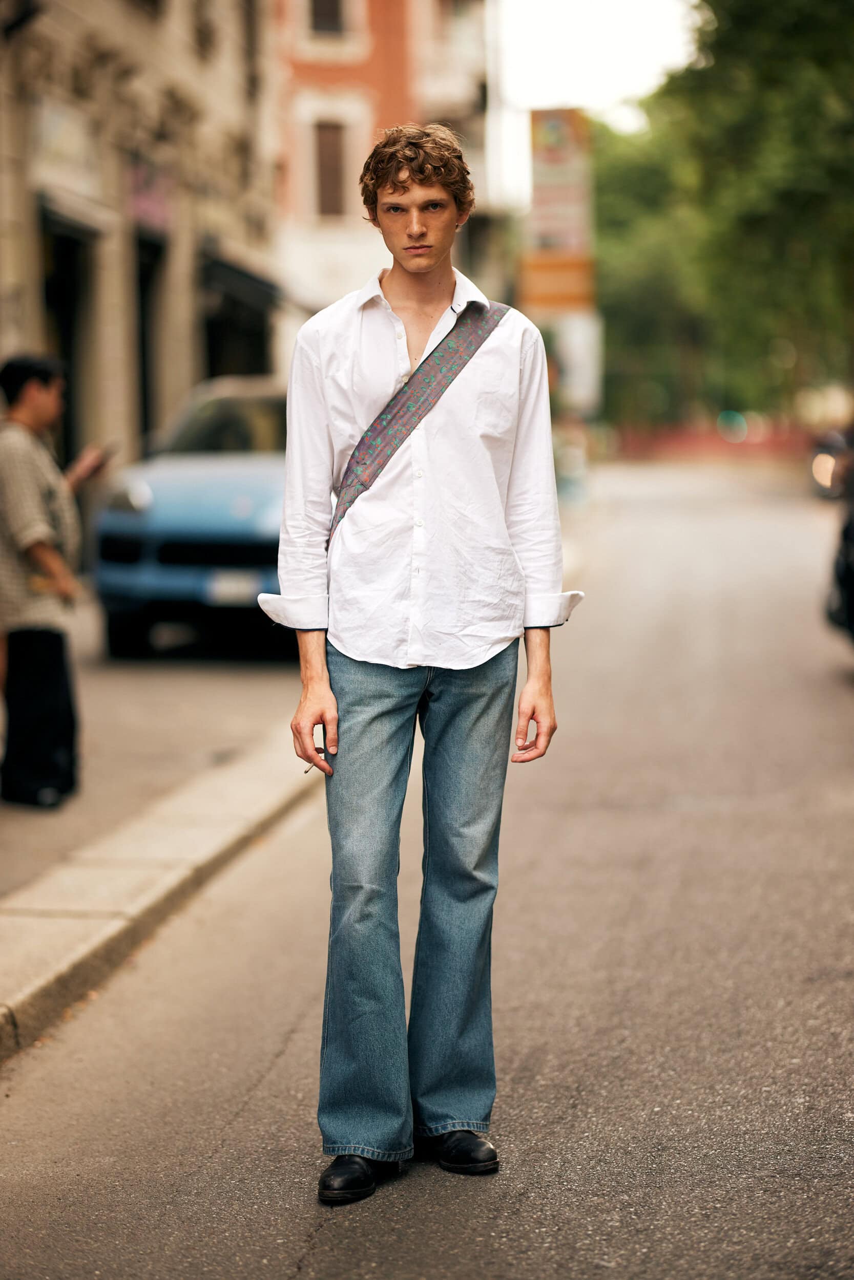 Milano Milan Men's Street Style Spring 2026 Shows