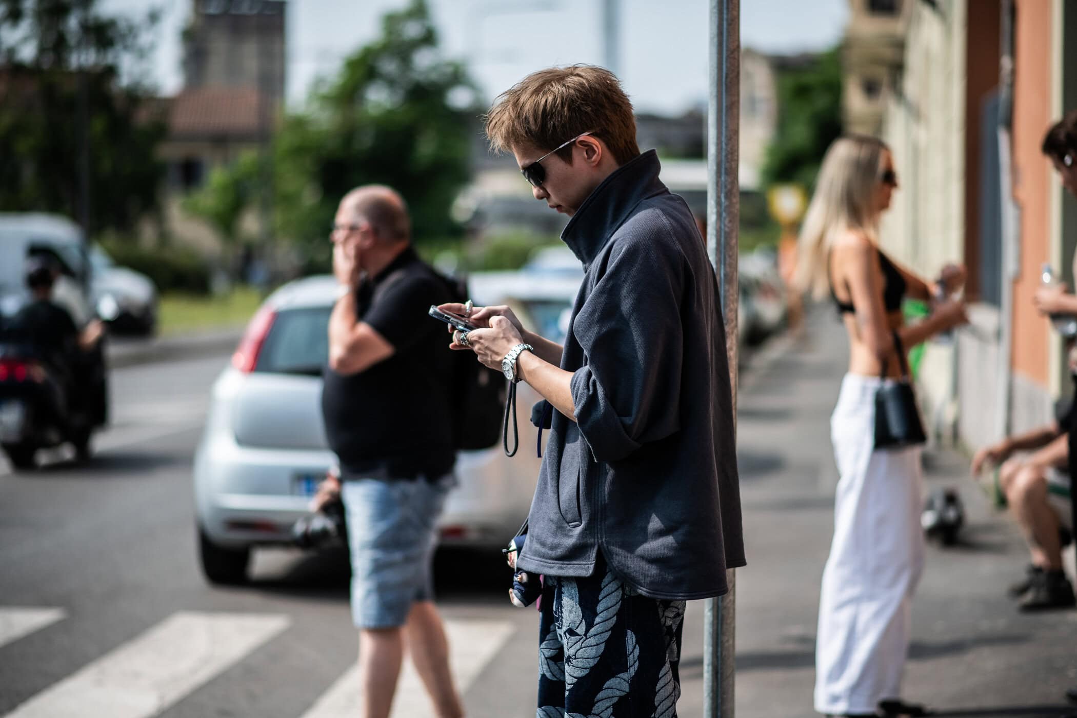 Milano Milan Men's Street Style Spring 2026 Shows