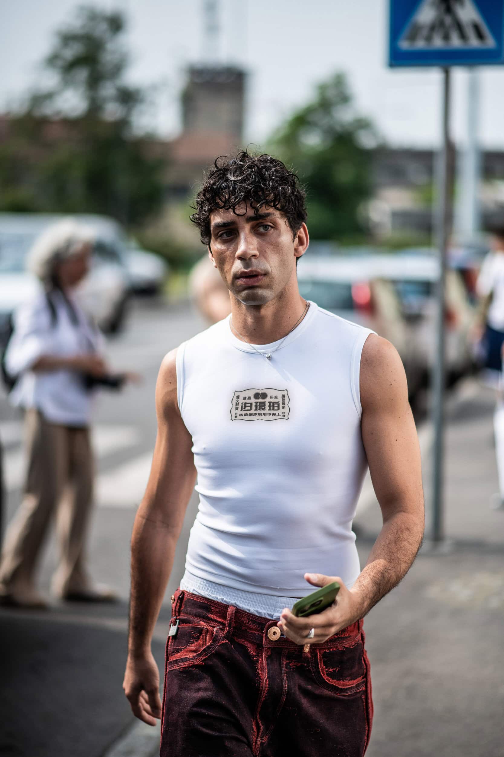 Milano Milan Men's Street Style Spring 2026 Shows