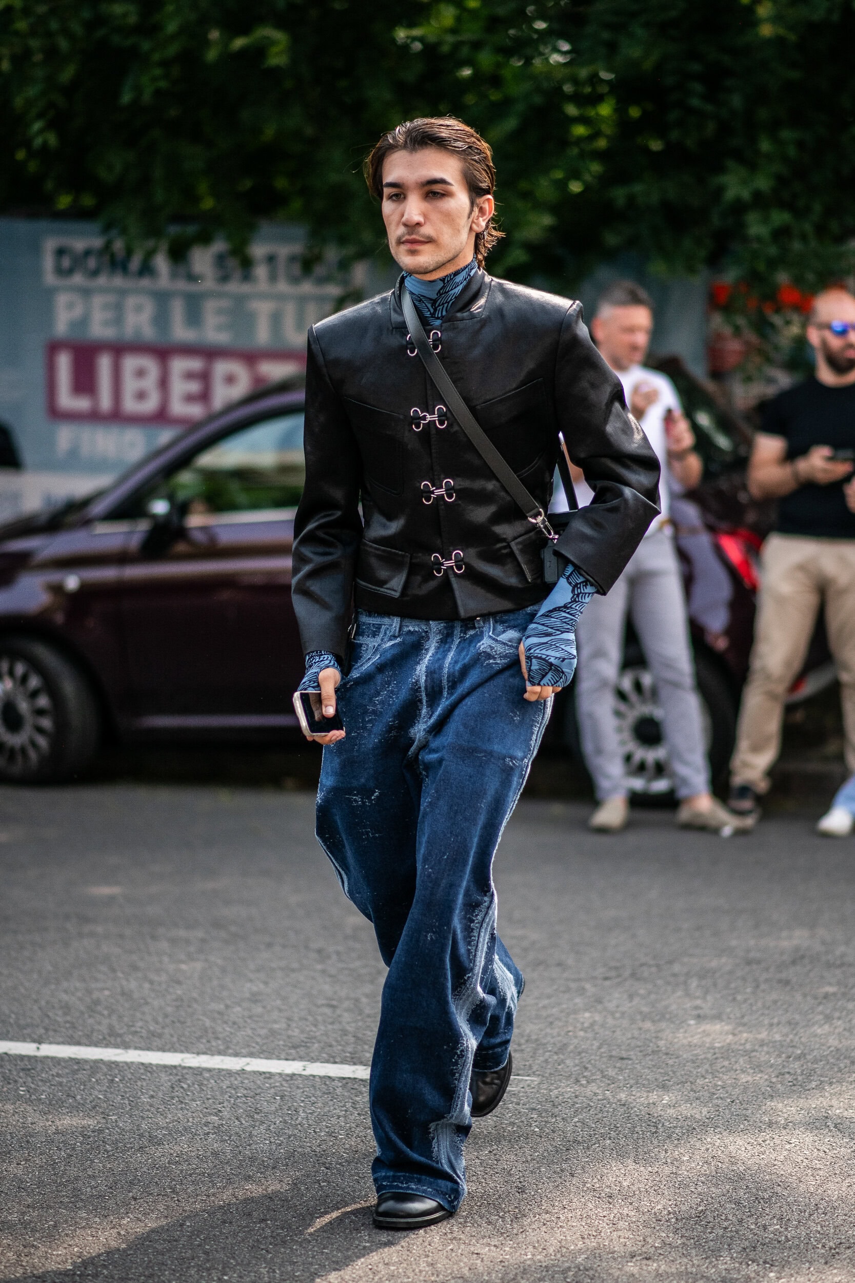 Milano Milan Men's Street Style Spring 2026 Shows