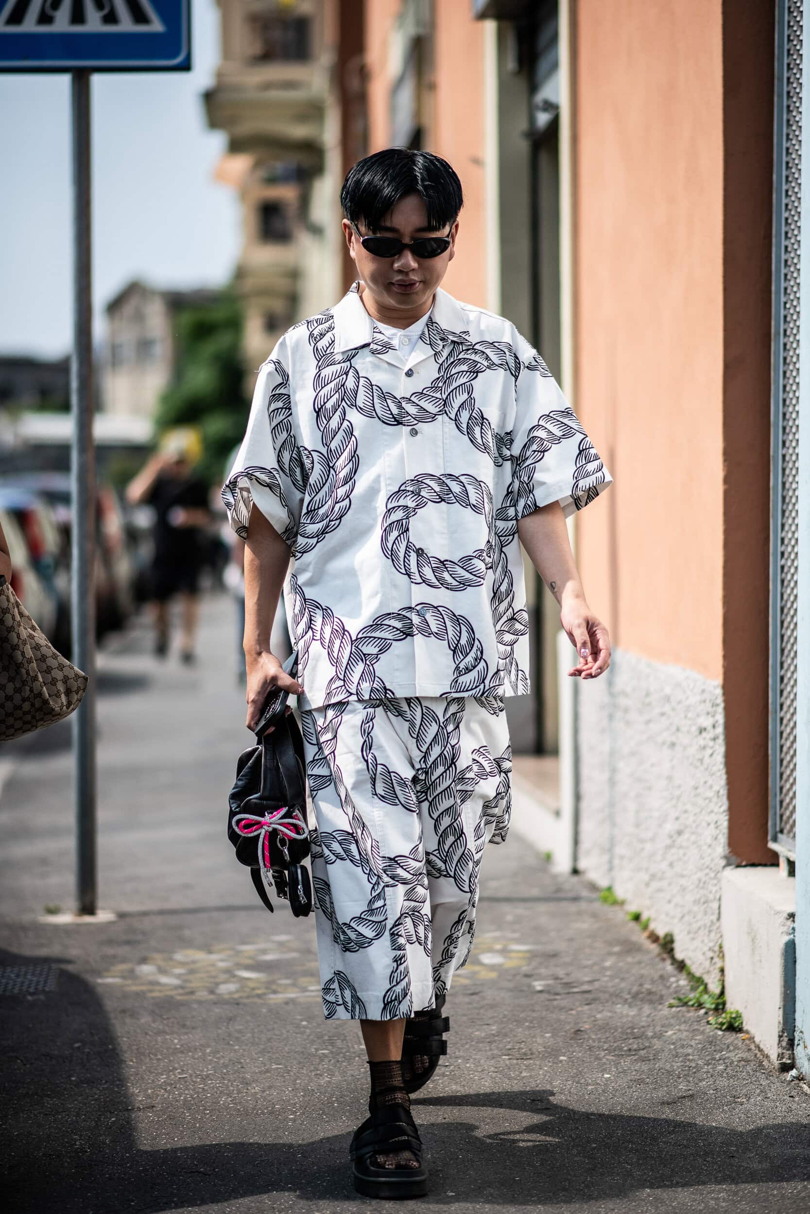 Milano Milan Men's Street Style Spring 2026 Shows