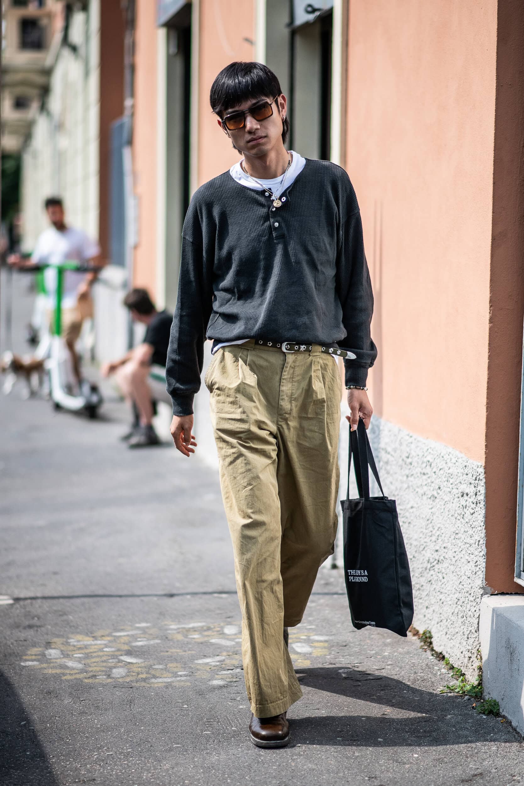 Milano Milan Men's Street Style Spring 2026 Shows