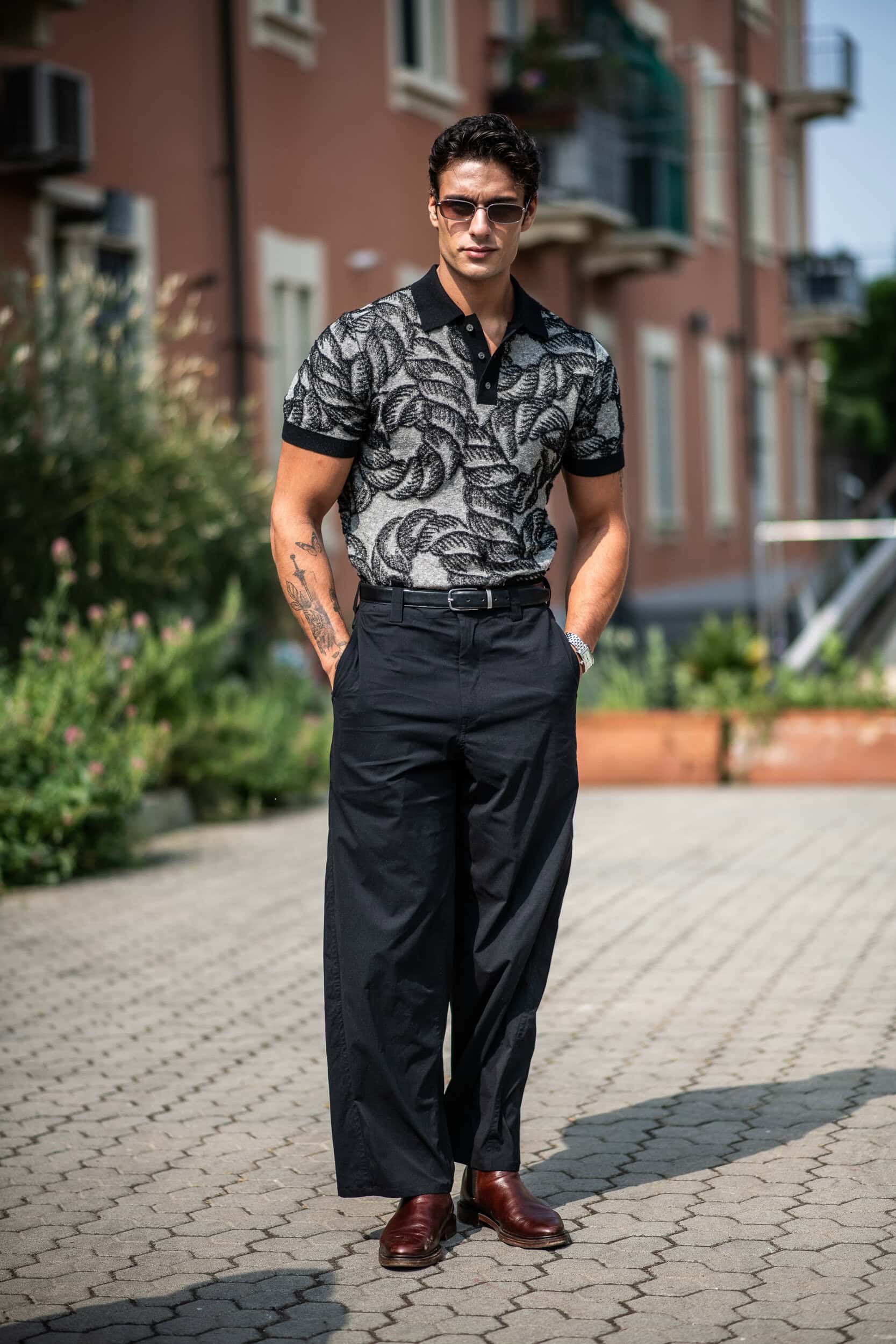 Milano Milan Men's Street Style Spring 2026 Shows