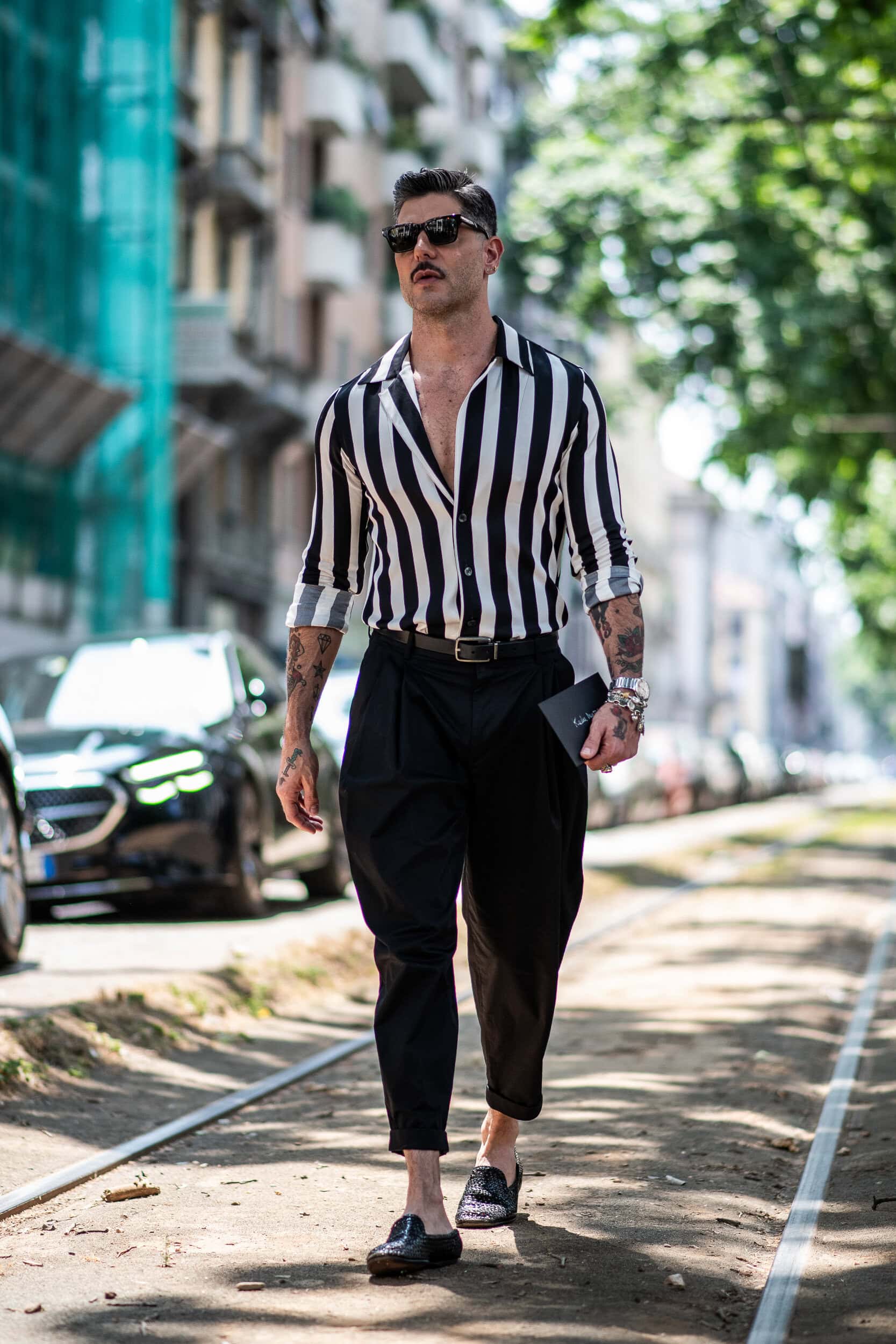 Milano Milan Men's Street Style Spring 2026 Shows