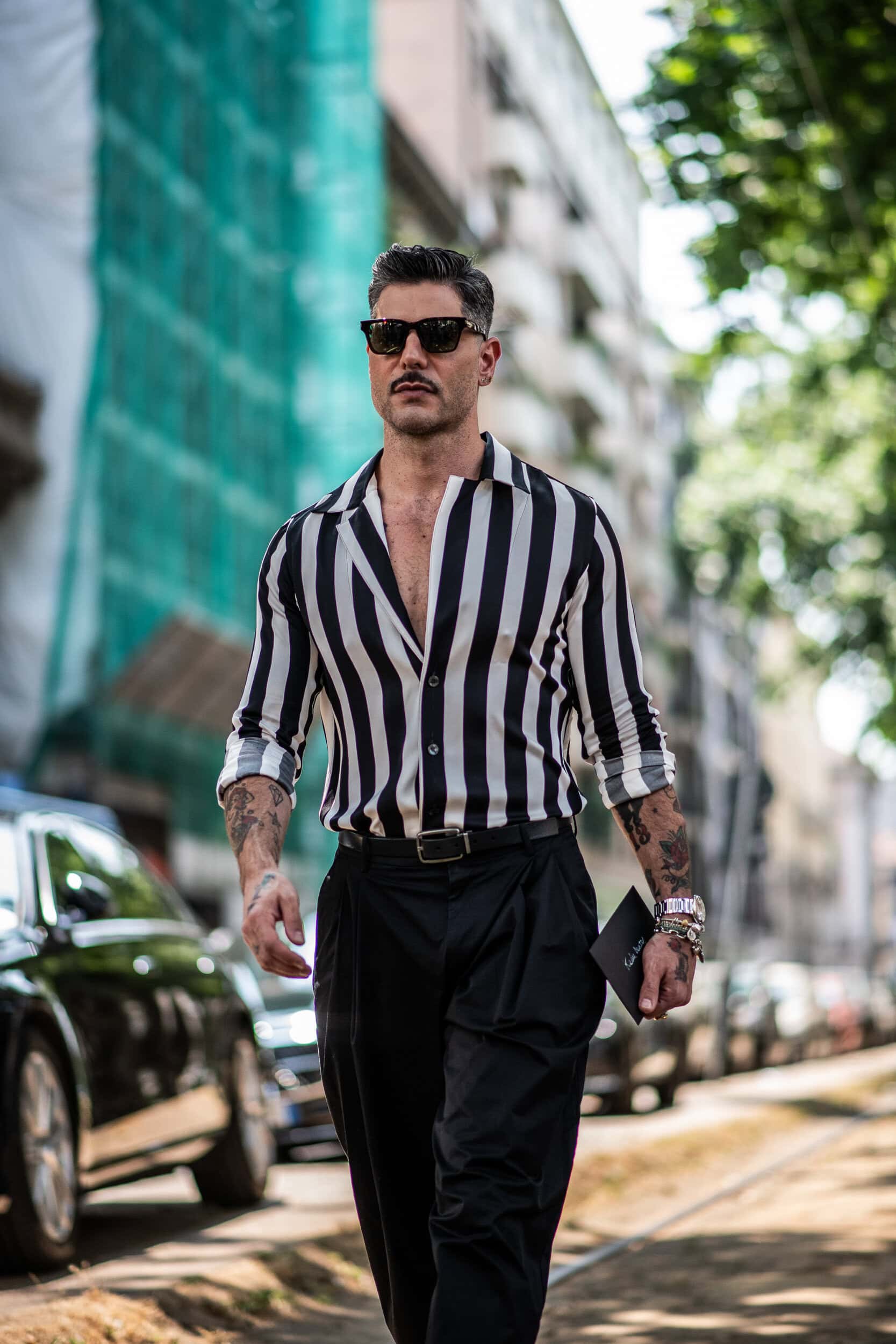 Milano Milan Men's Street Style Spring 2026 Shows