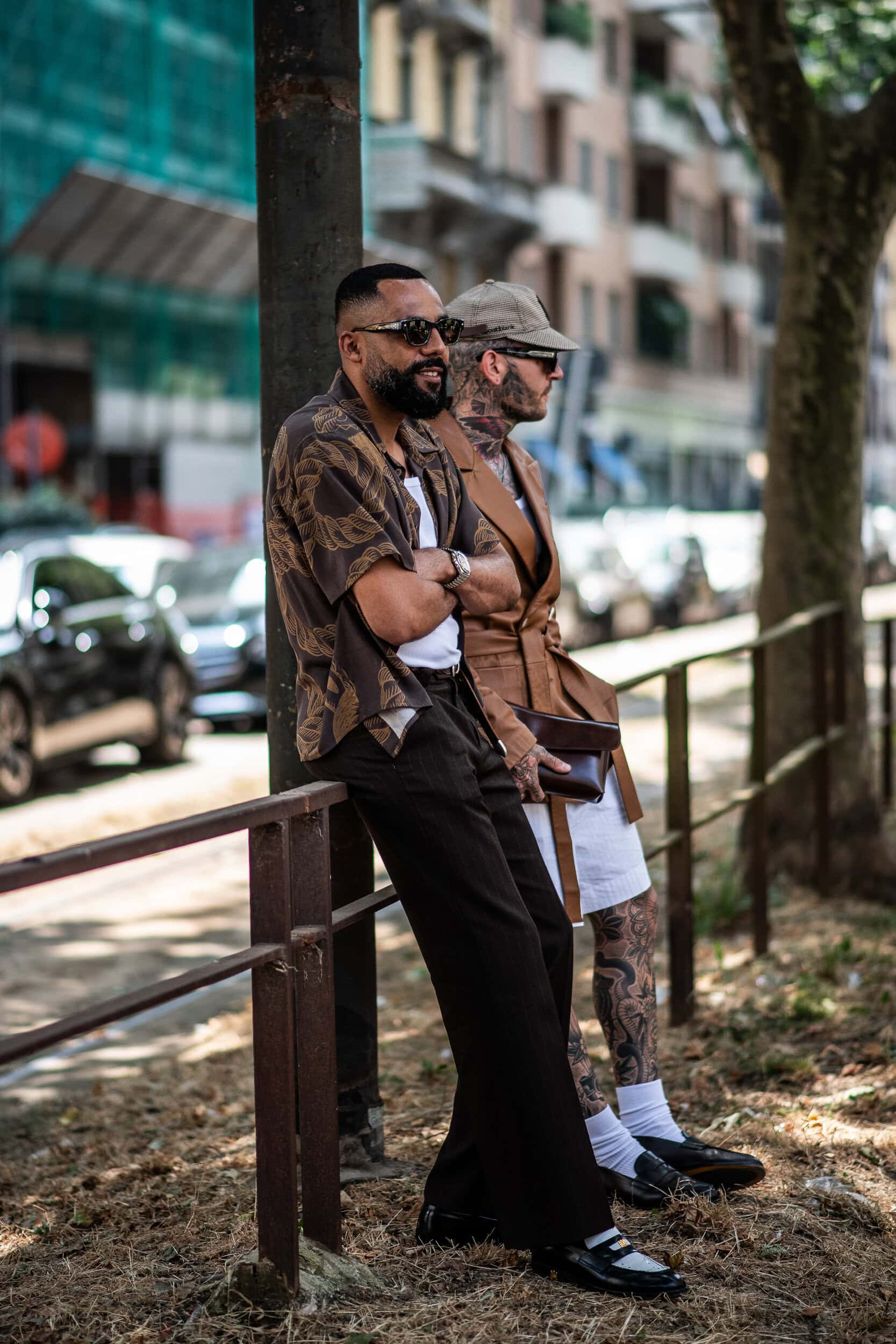 Milano Milan Men's Street Style Spring 2026 Shows