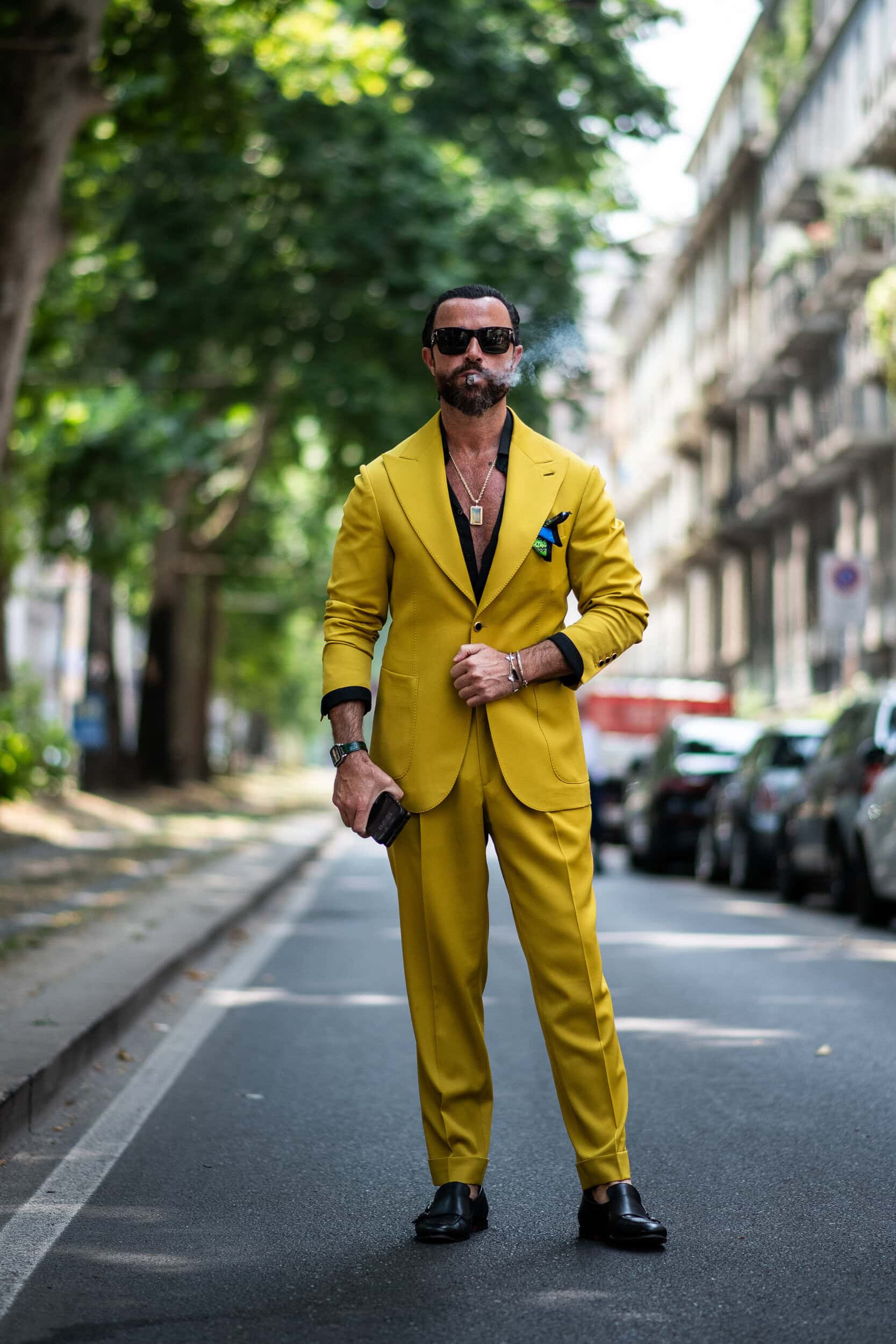 Milano Milan Men's Street Style Spring 2026 Shows