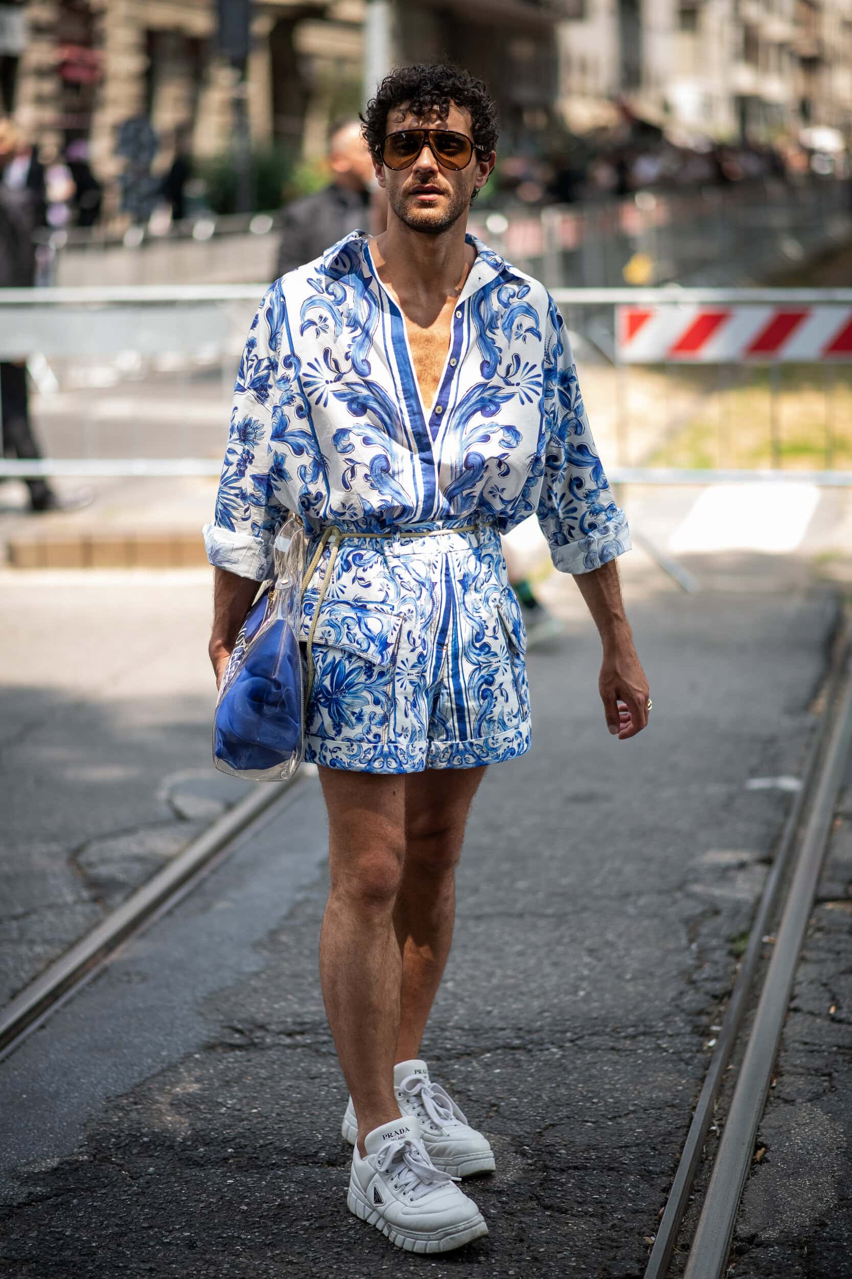 Milano Milan Men's Street Style Spring 2026 Shows