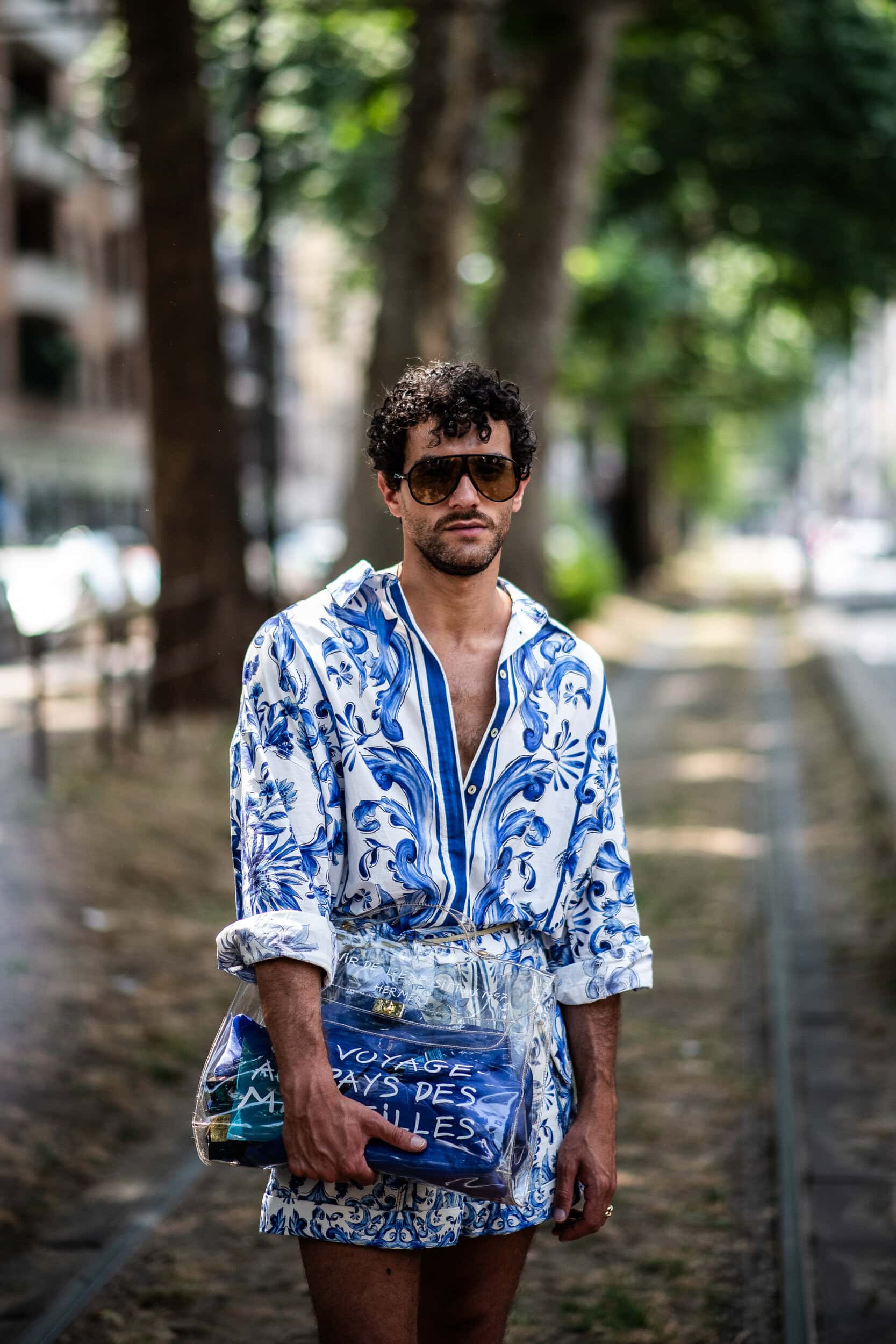 Milano Milan Men's Street Style Spring 2026 Shows