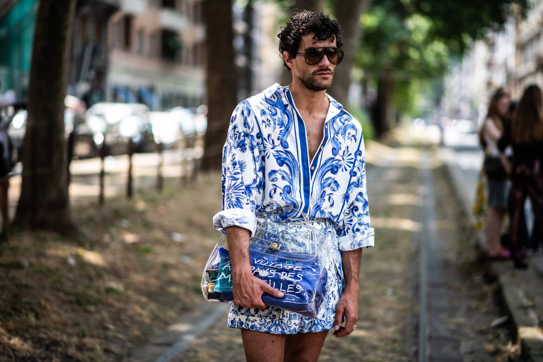 Milano Milan Men's Street Style Spring 2026 Shows
