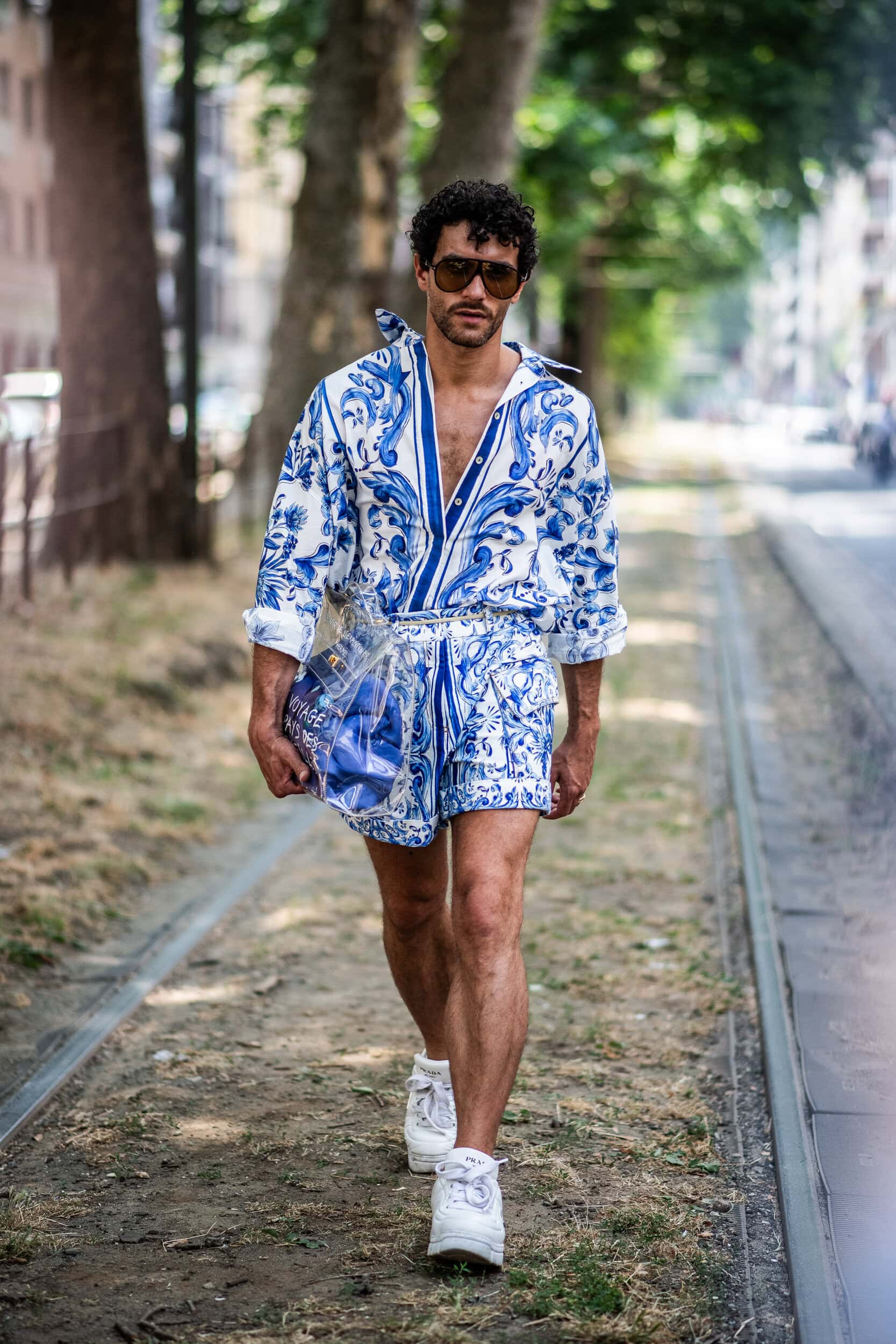 Milano Milan Men's Street Style Spring 2026 Shows