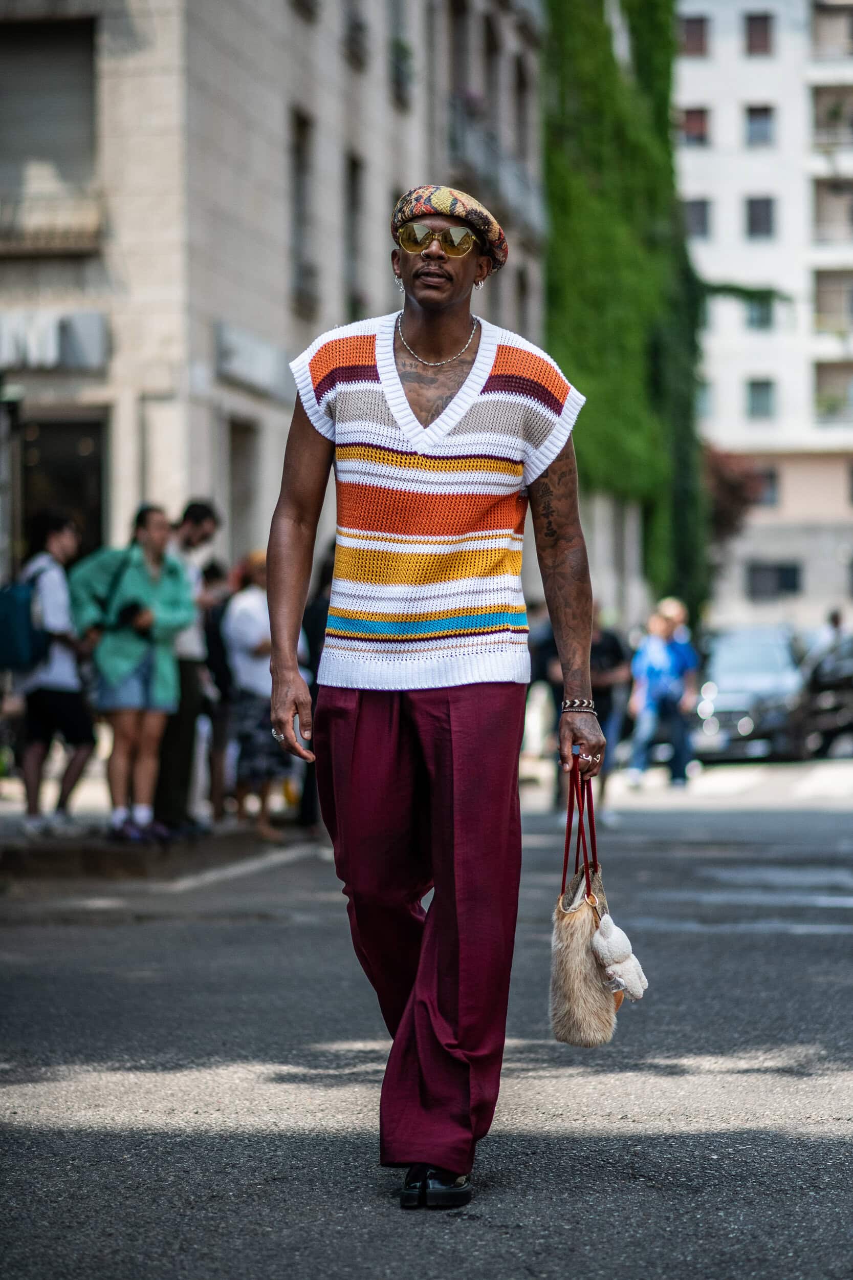 Milano Milan Men's Street Style Spring 2026 Shows