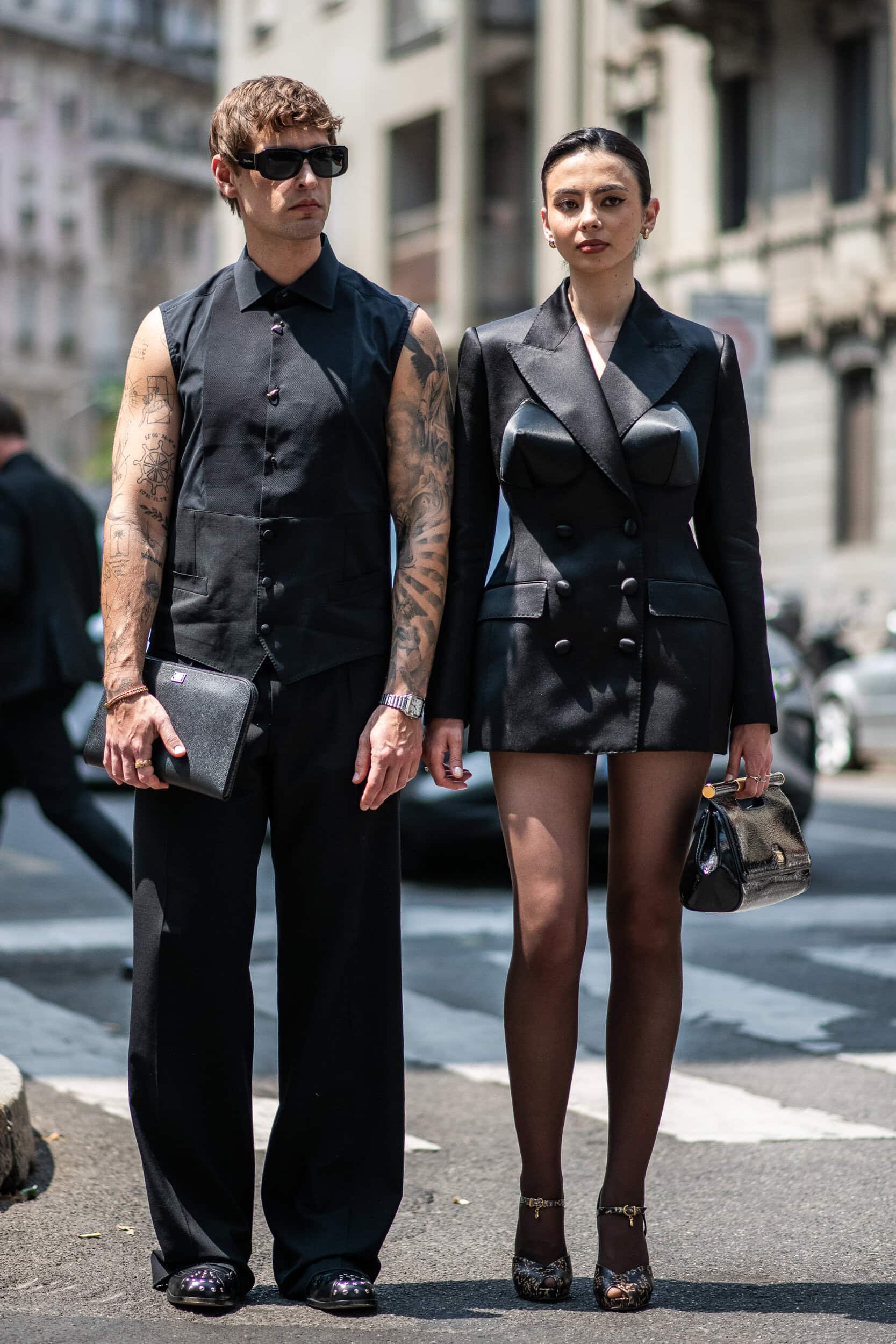 Milano Milan Men's Street Style Spring 2026 Shows